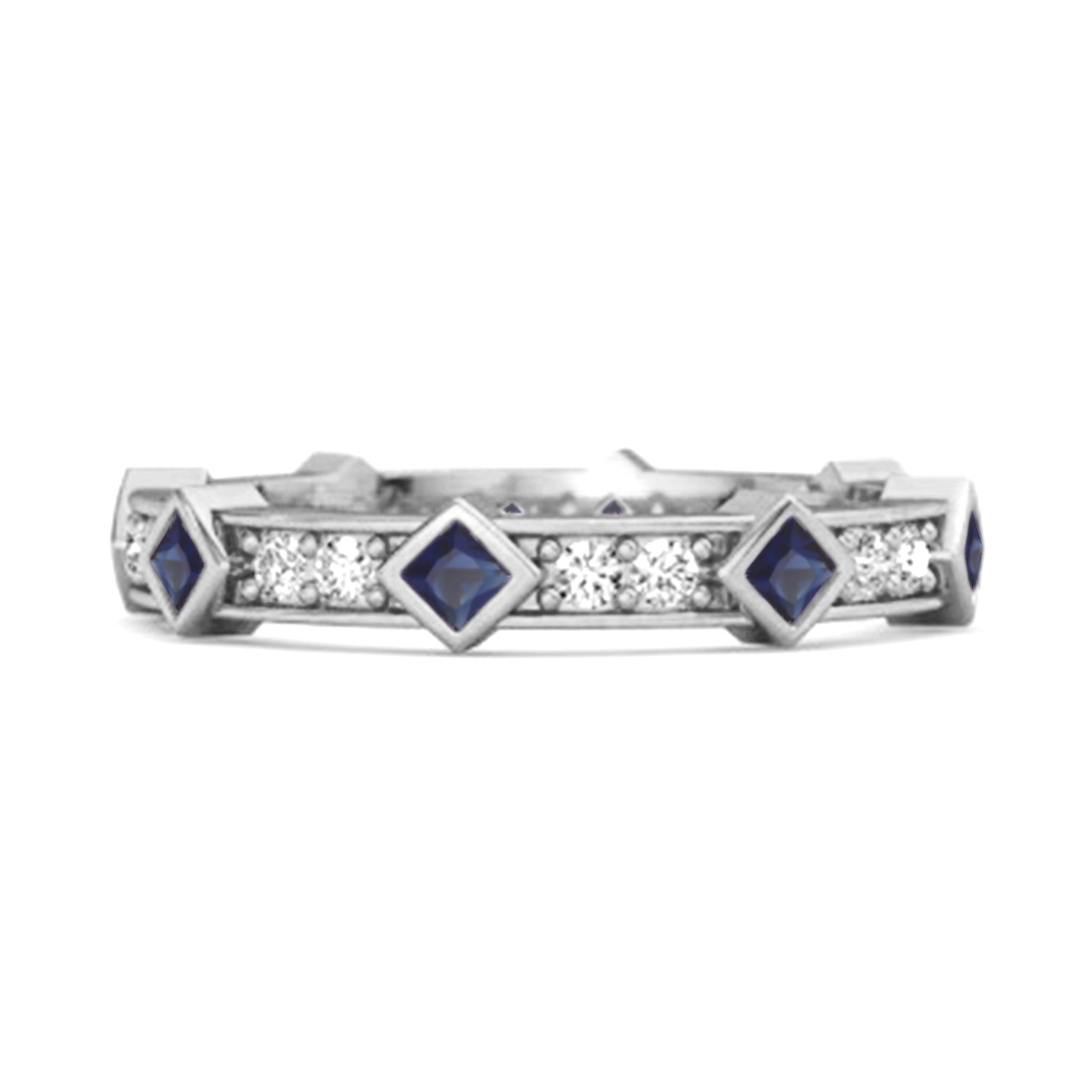 blue sapphire ring