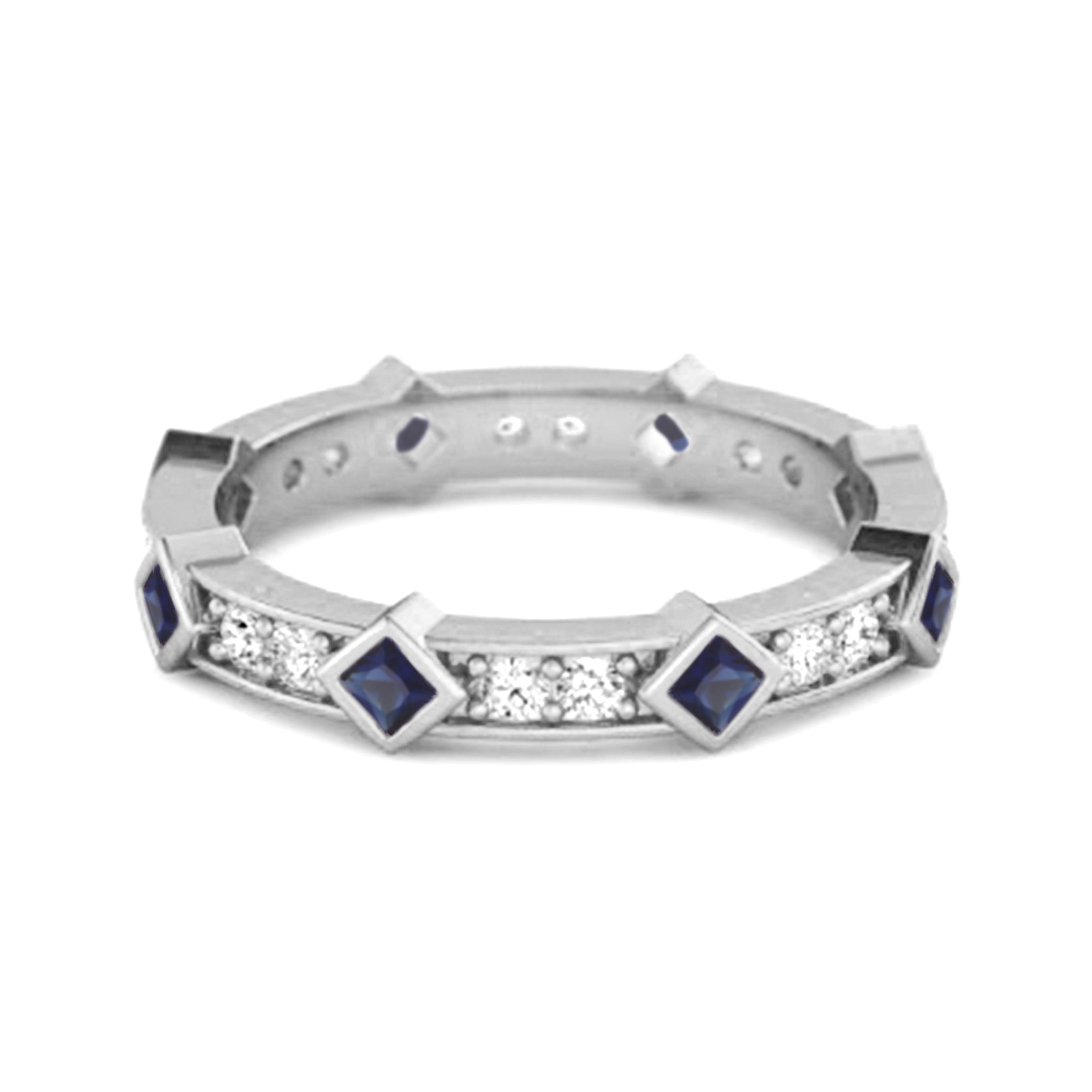 blue sapphire ring