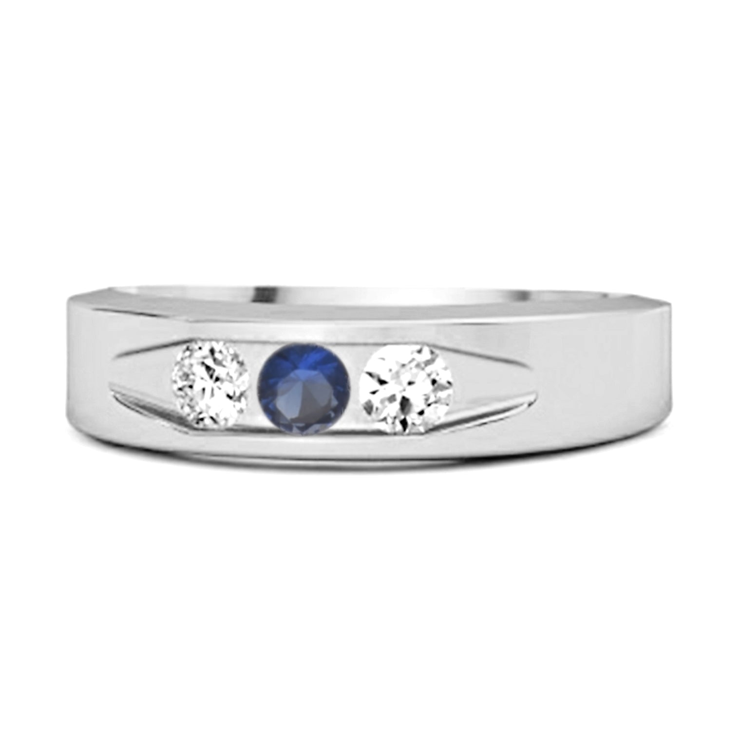 blue sapphire ring