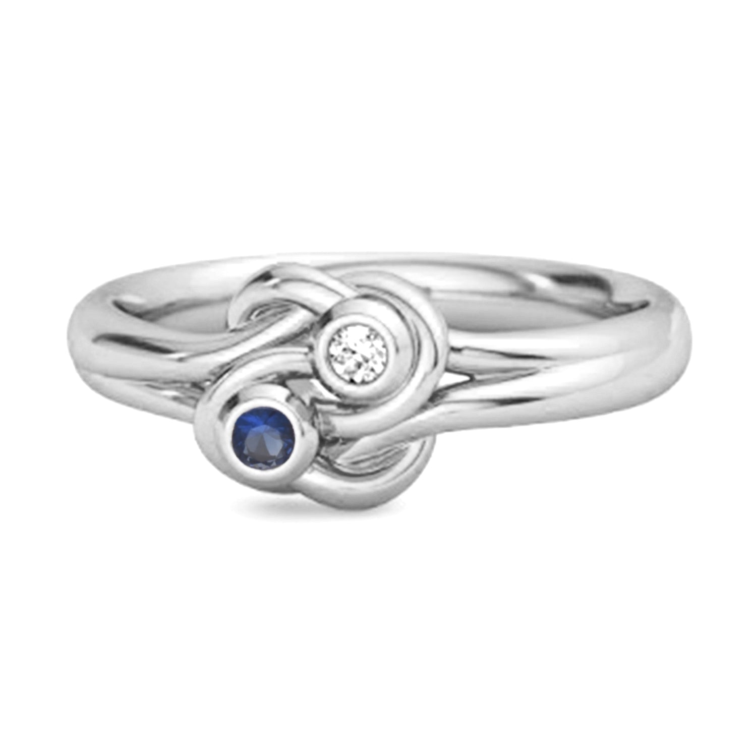 blue sapphire ring