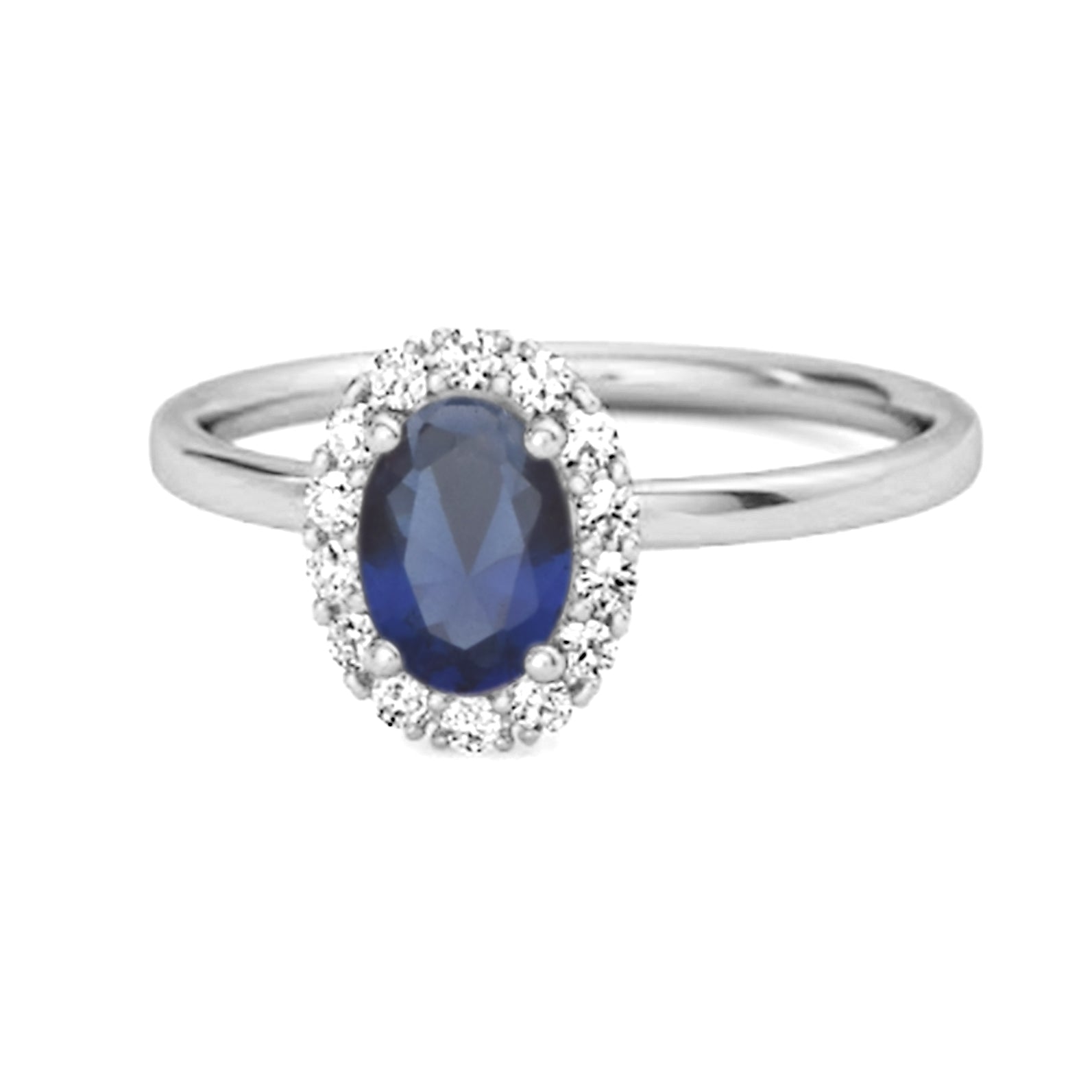 blue sapphire ring