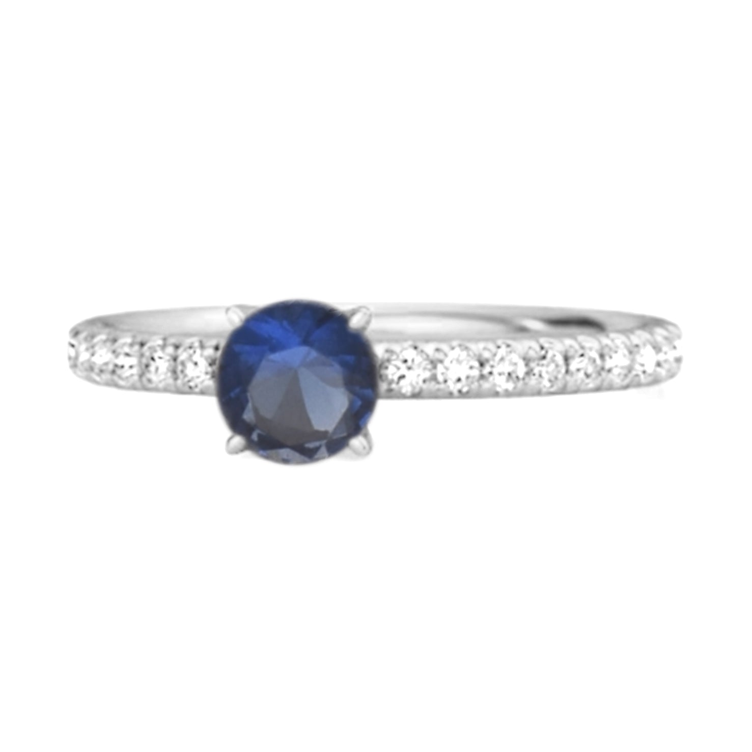blue sapphire ring