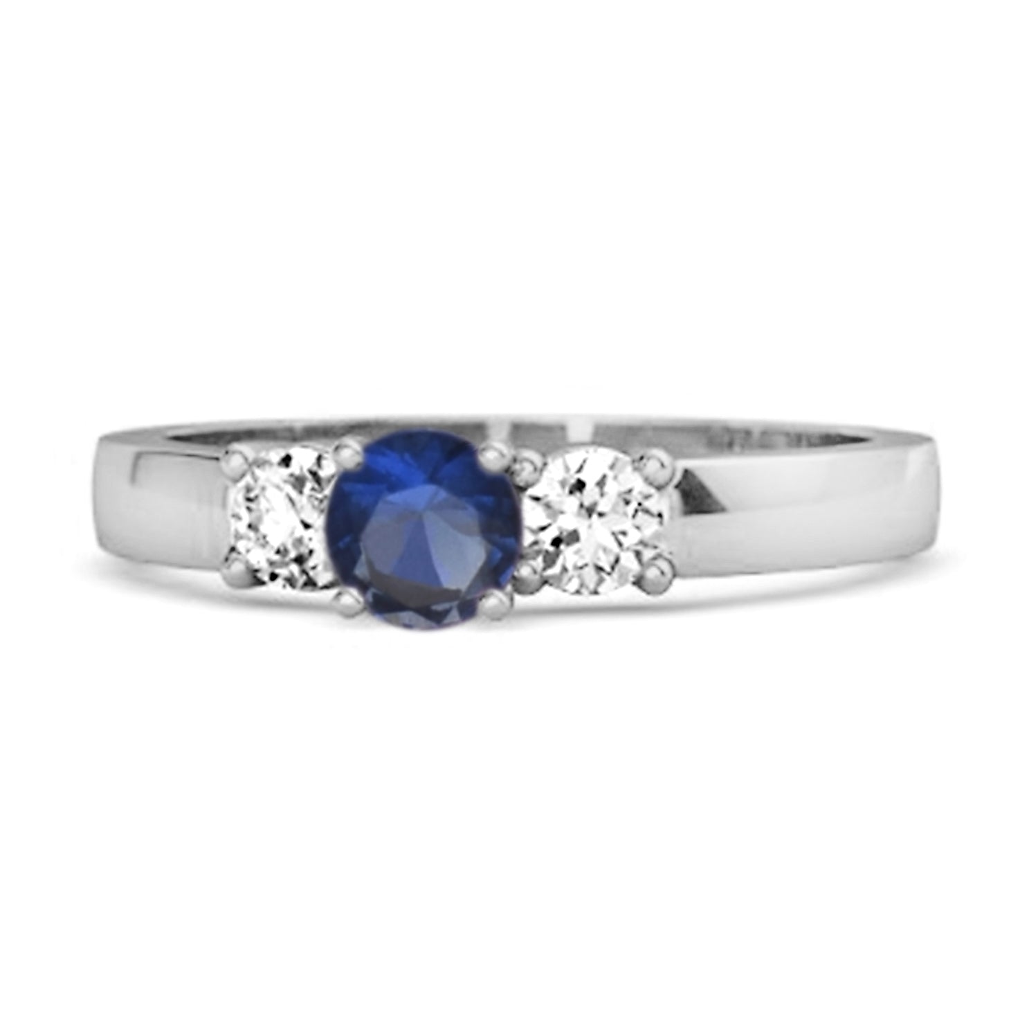 blue sapphire ring