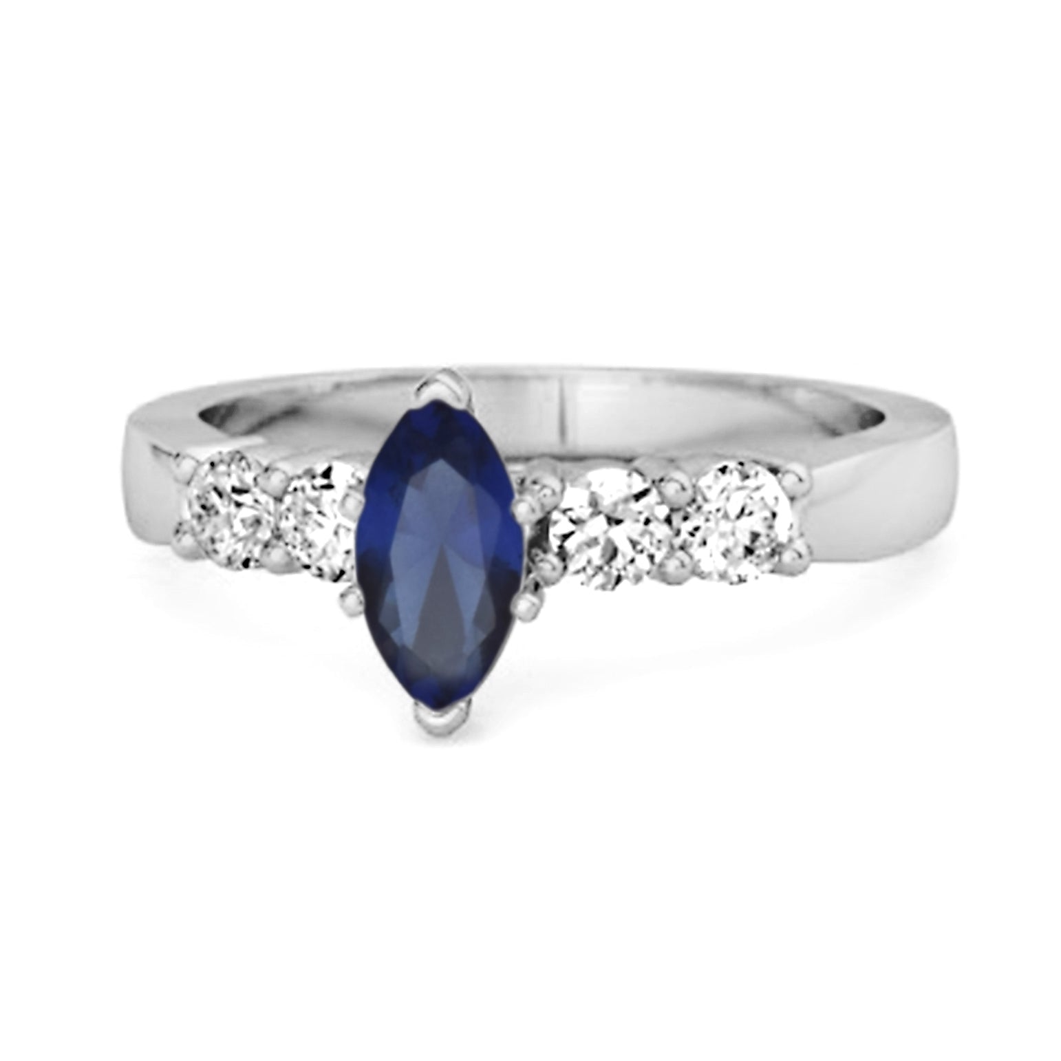 blue sapphire ring