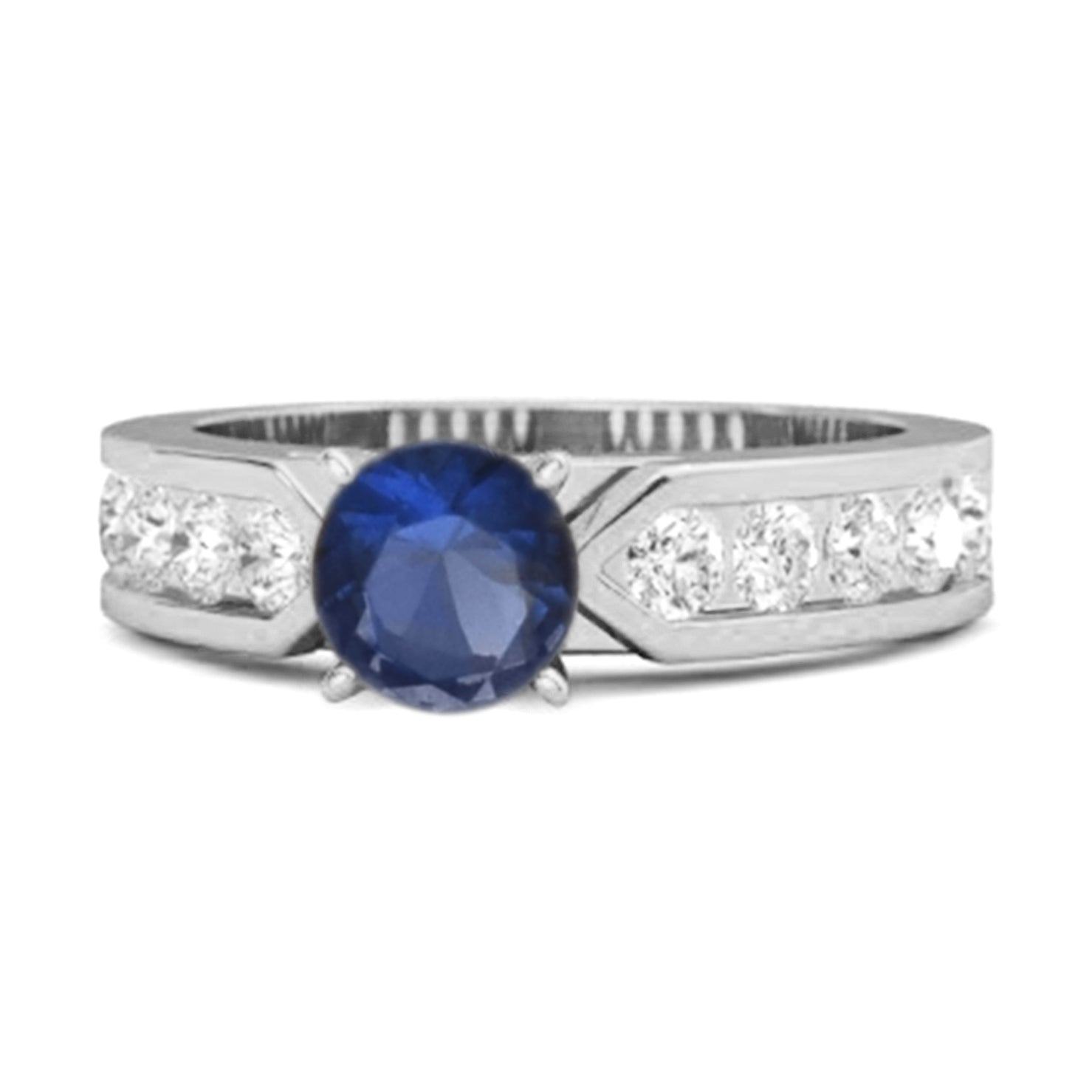blue sapphire ring