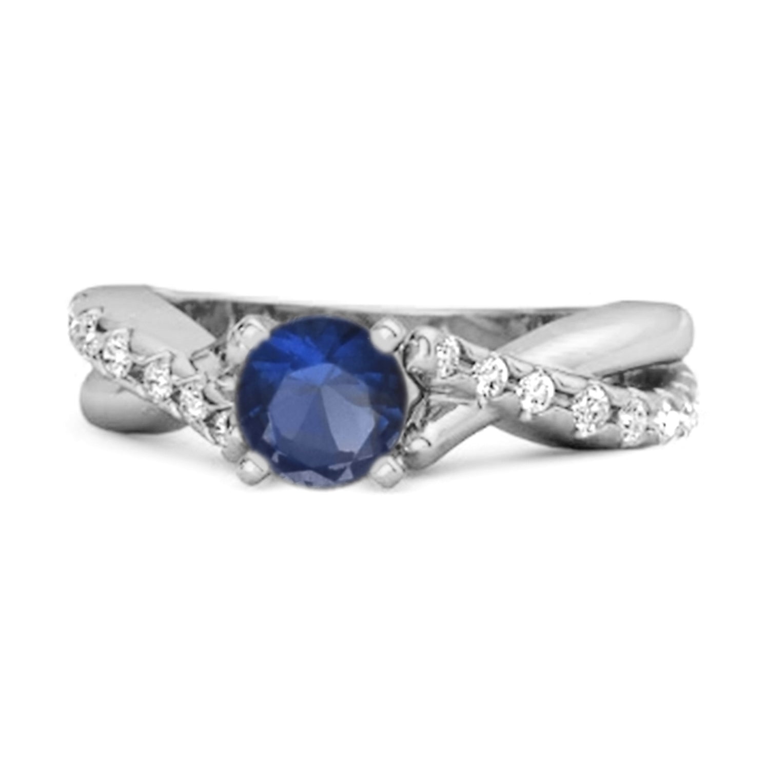 blue sapphire ring