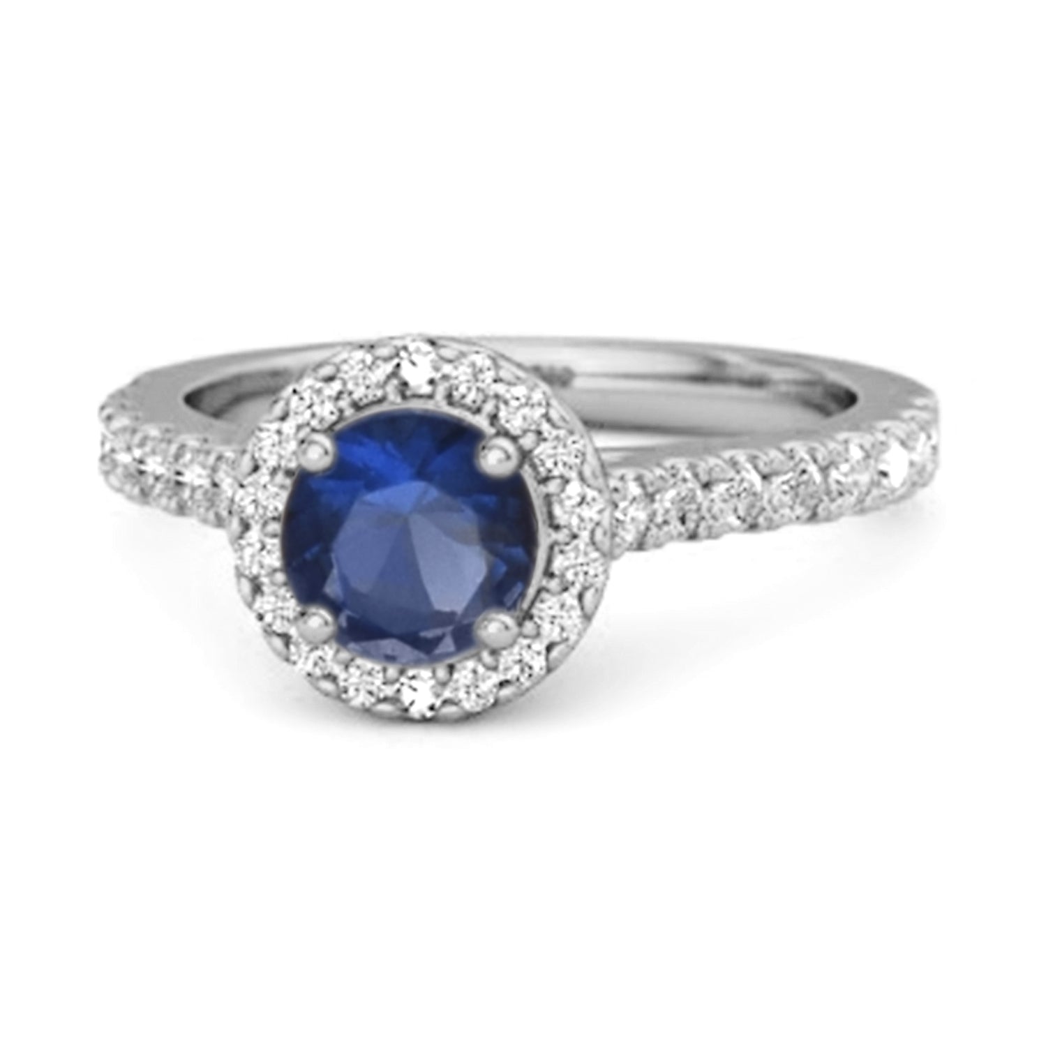 blue sapphire ring