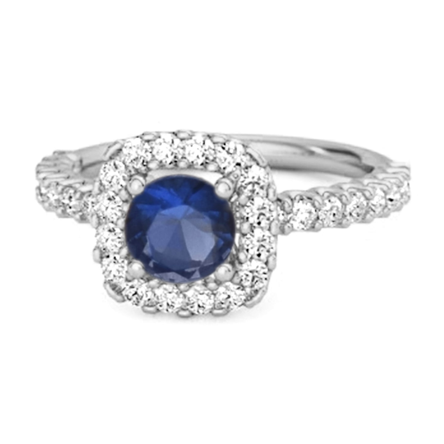 blue sapphire ring