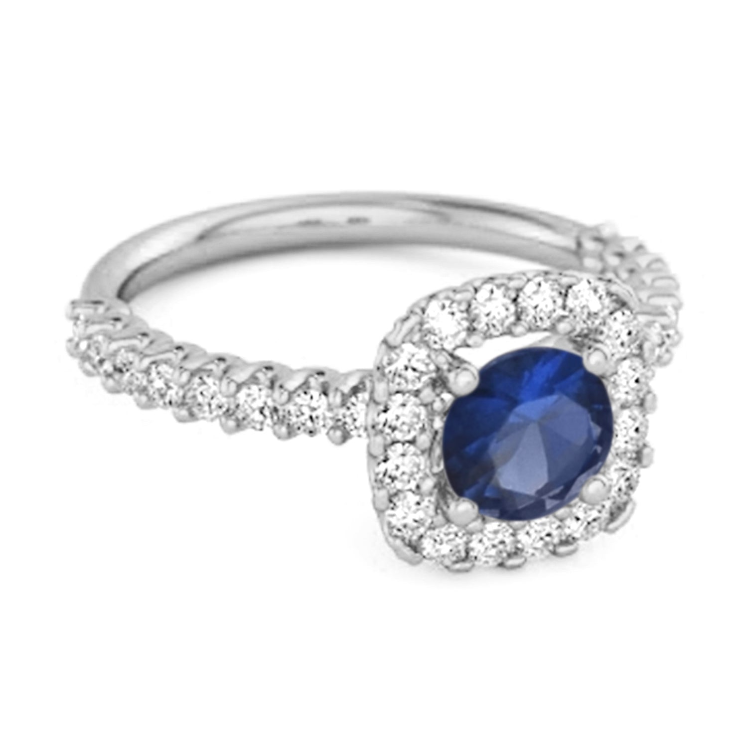 blue sapphire ring