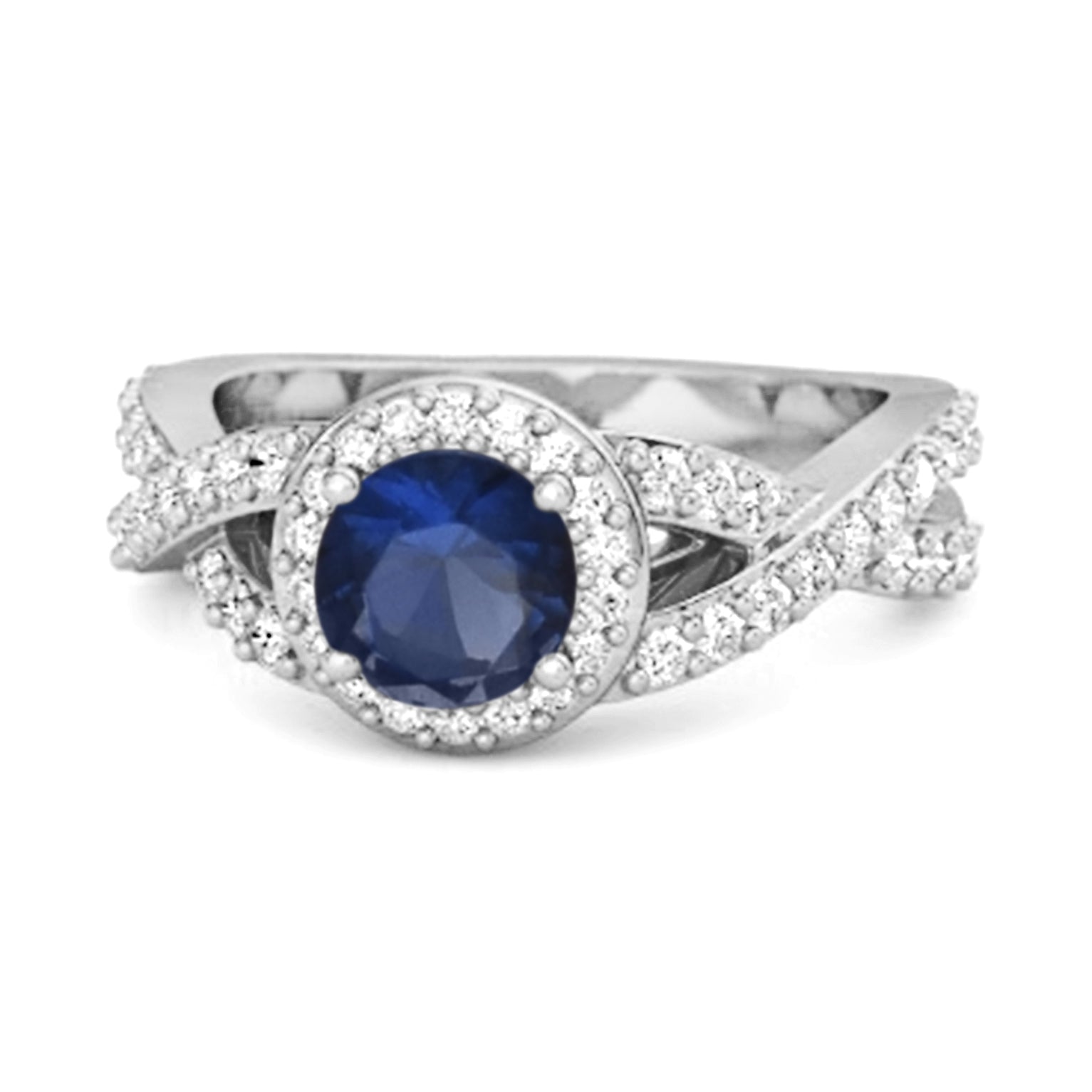 blue sapphire ring