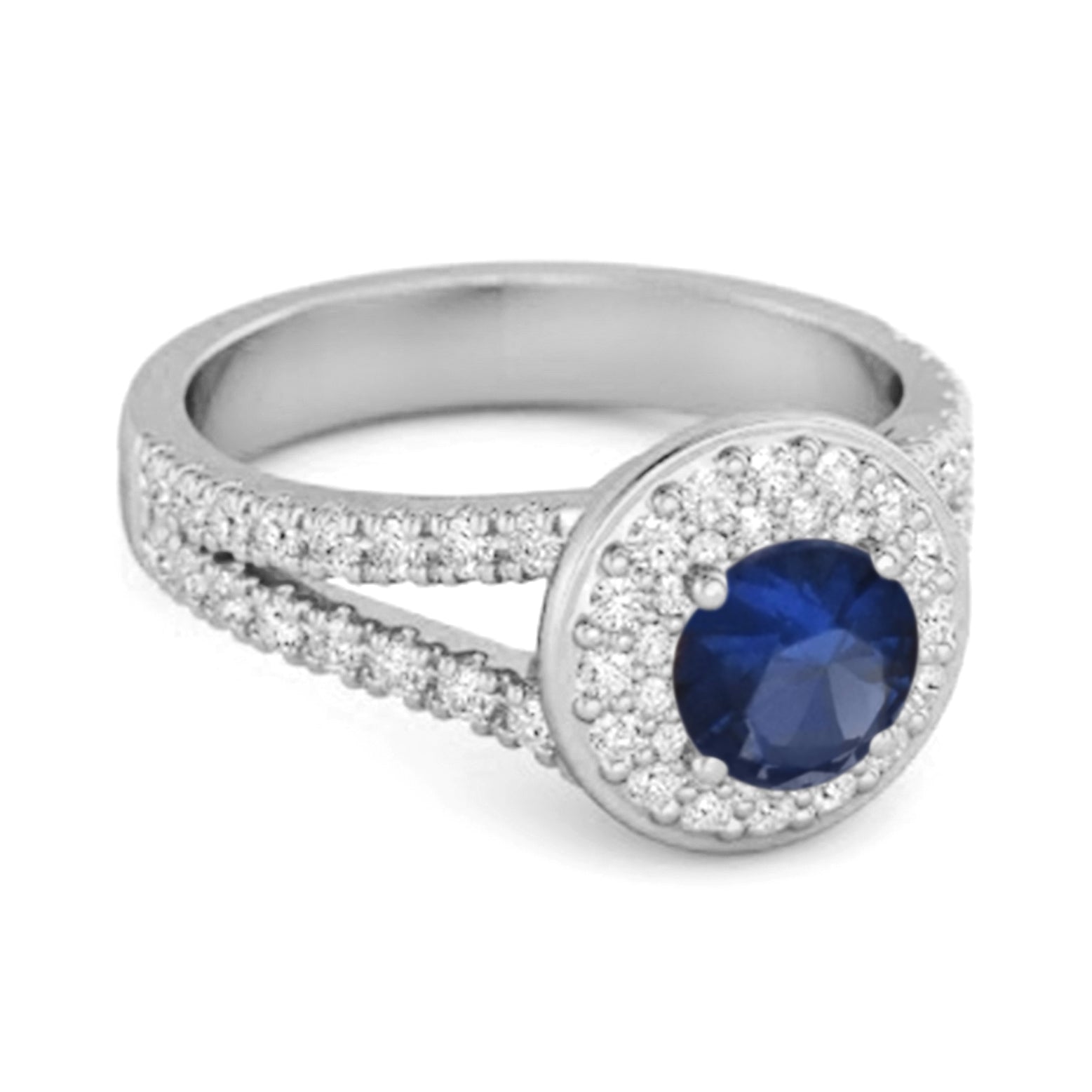 blue sapphire ring