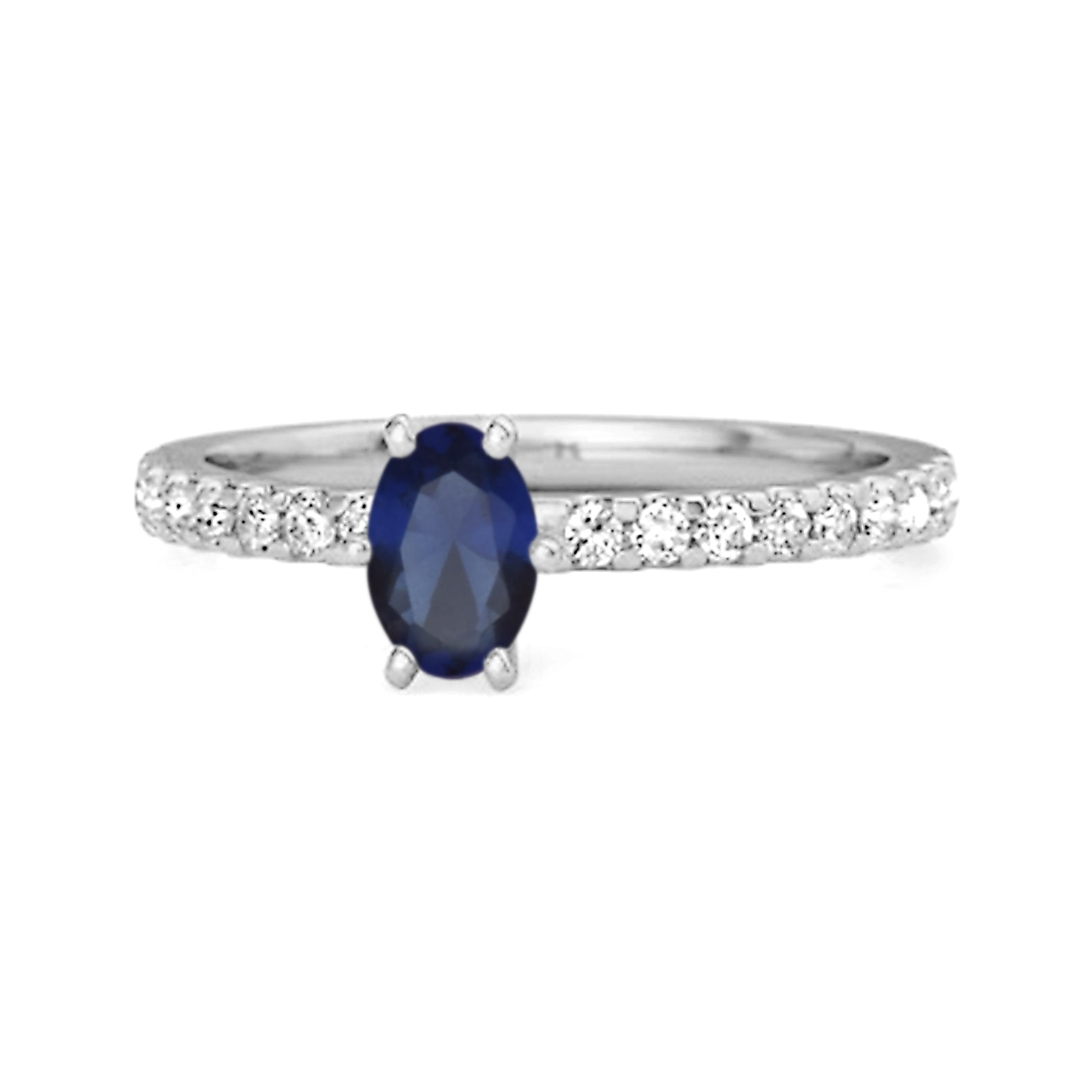 blue sapphire ring