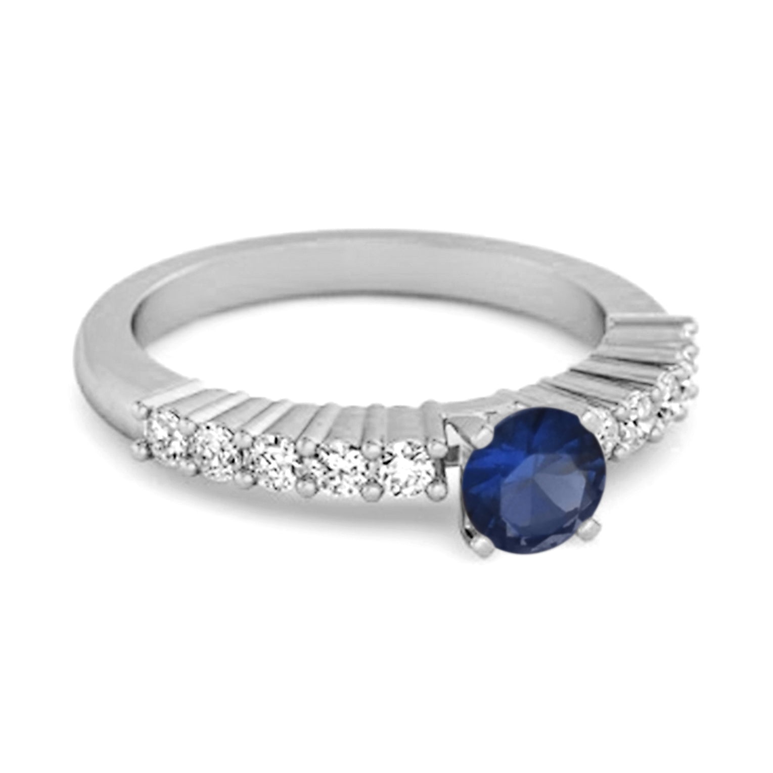 blue sapphire ring