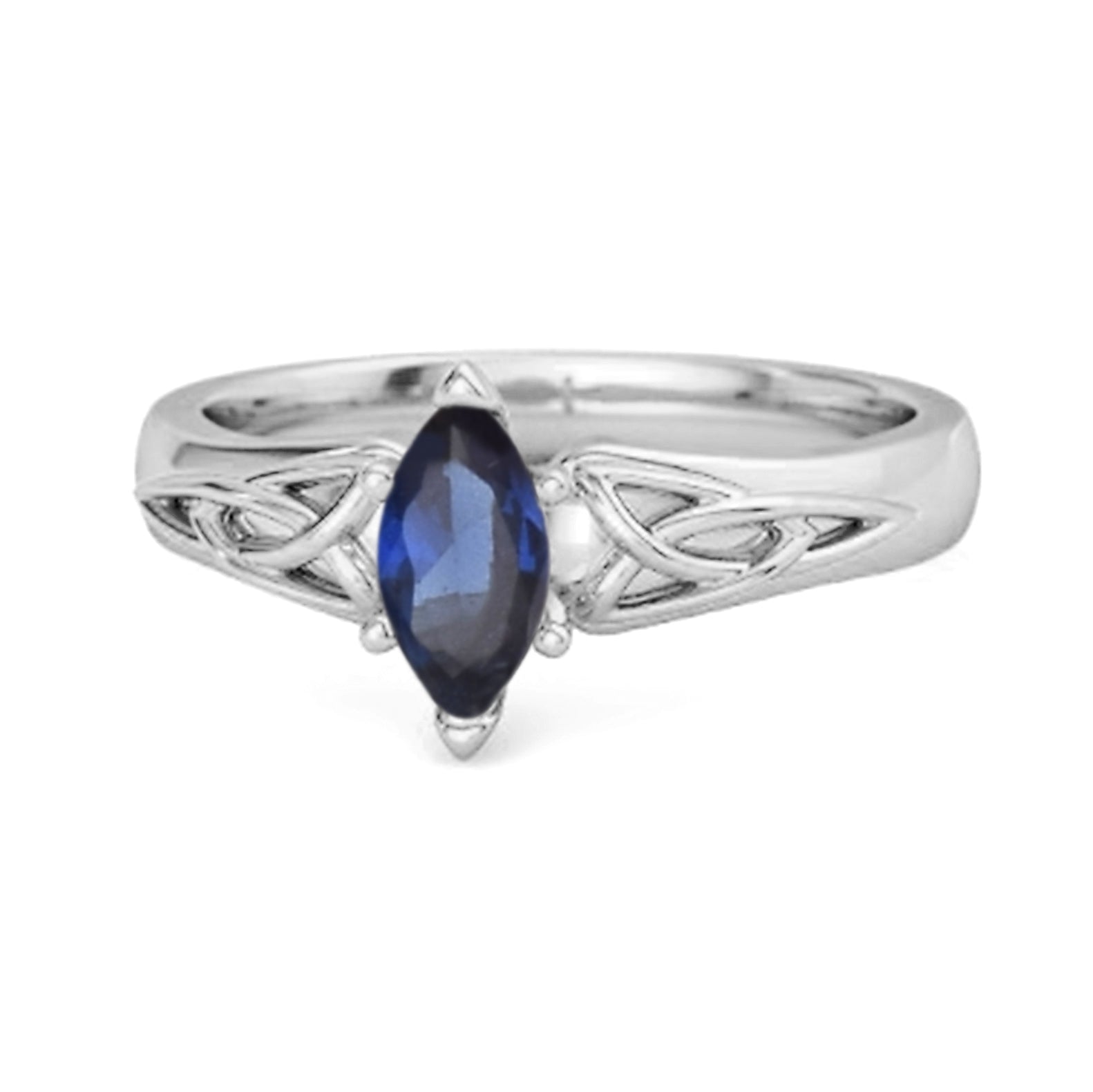 blue sapphire ring