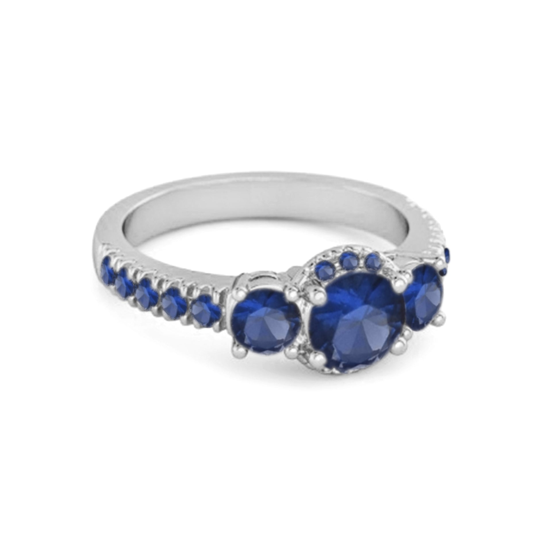 blue sapphire ring
