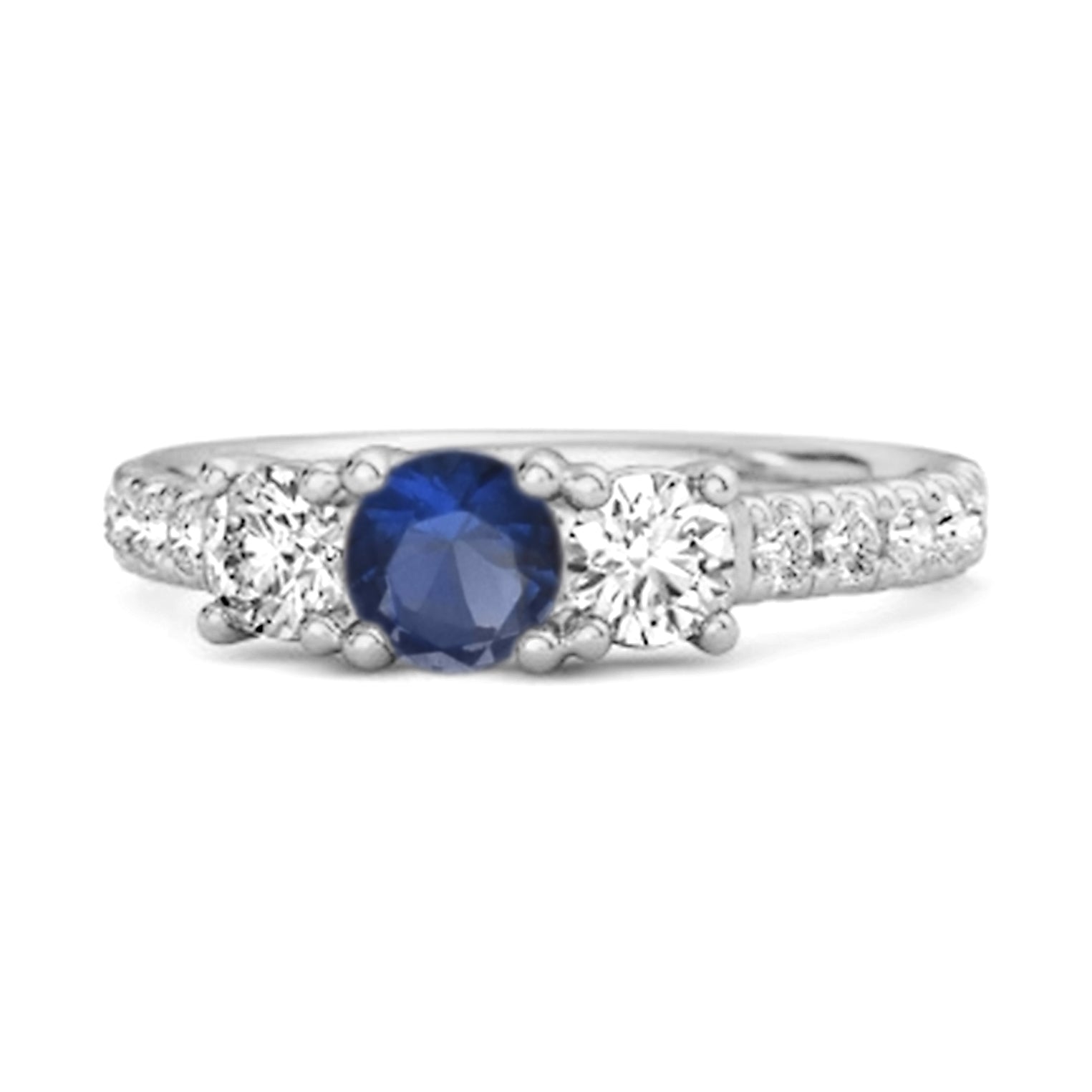 blue sapphire ring