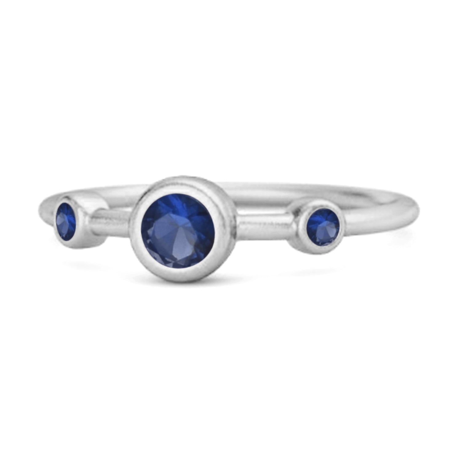 blue sapphire ring