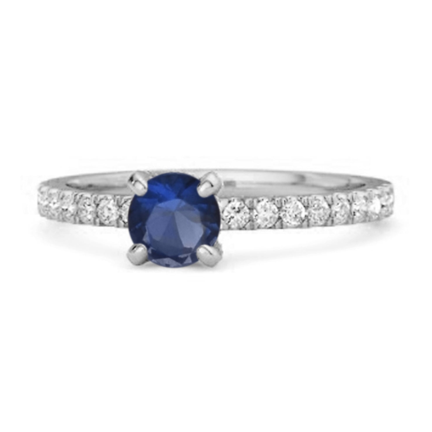 blue sapphire ring