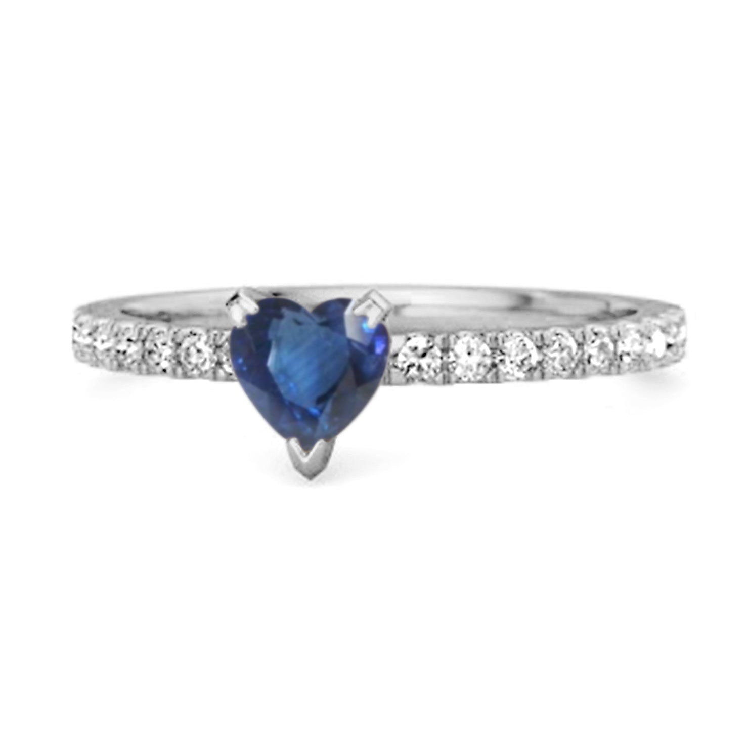 blue sapphire ring
