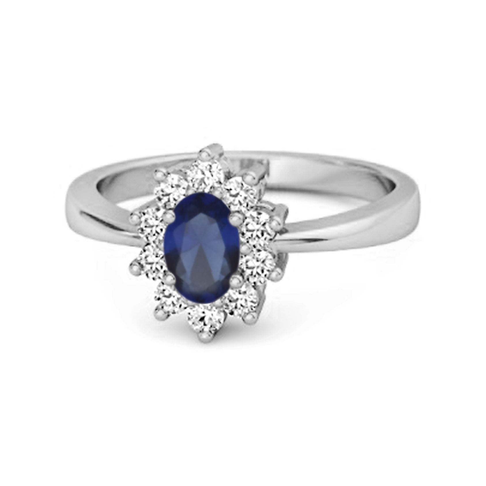 blue sapphire ring