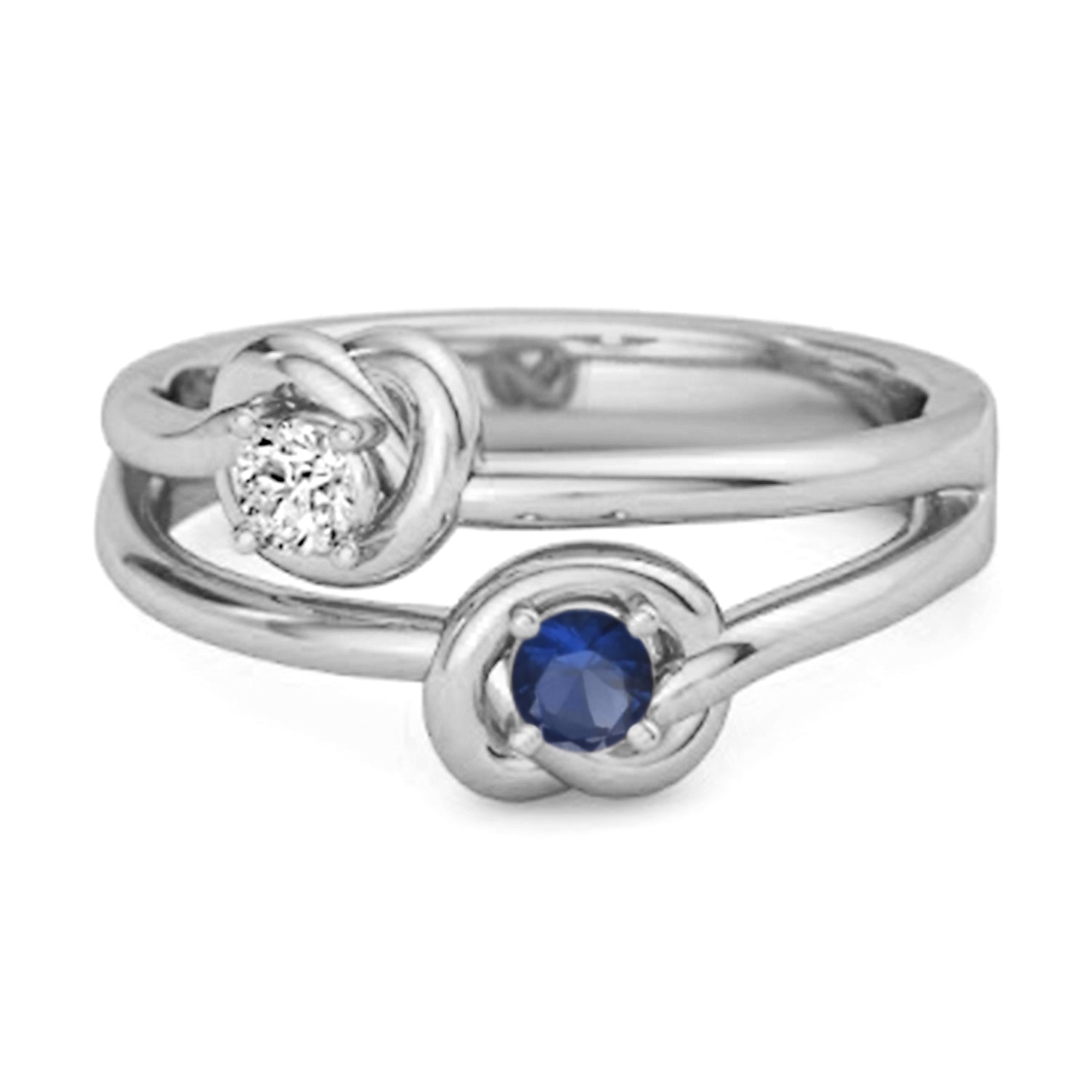 blue sapphire ring