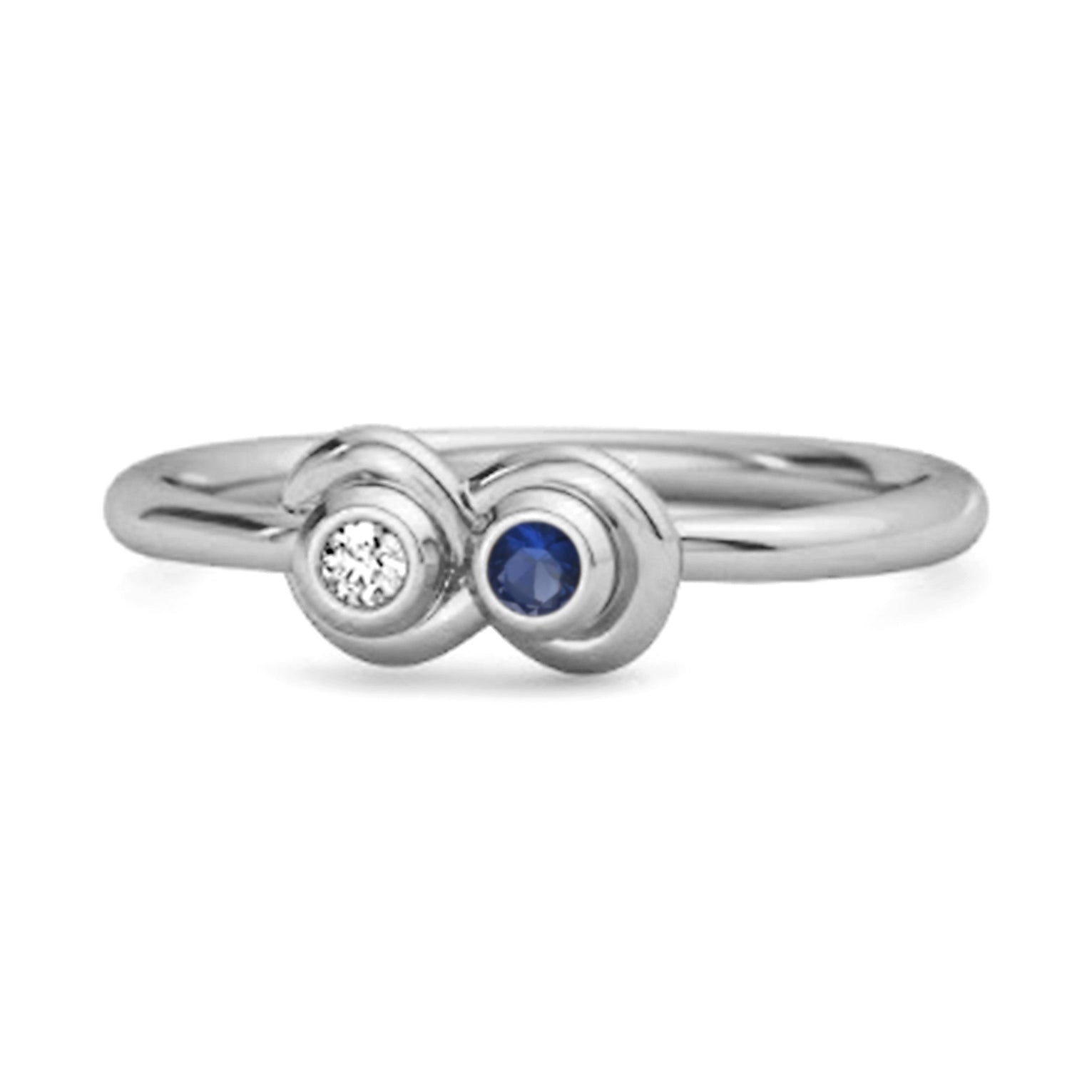 blue sapphire ring