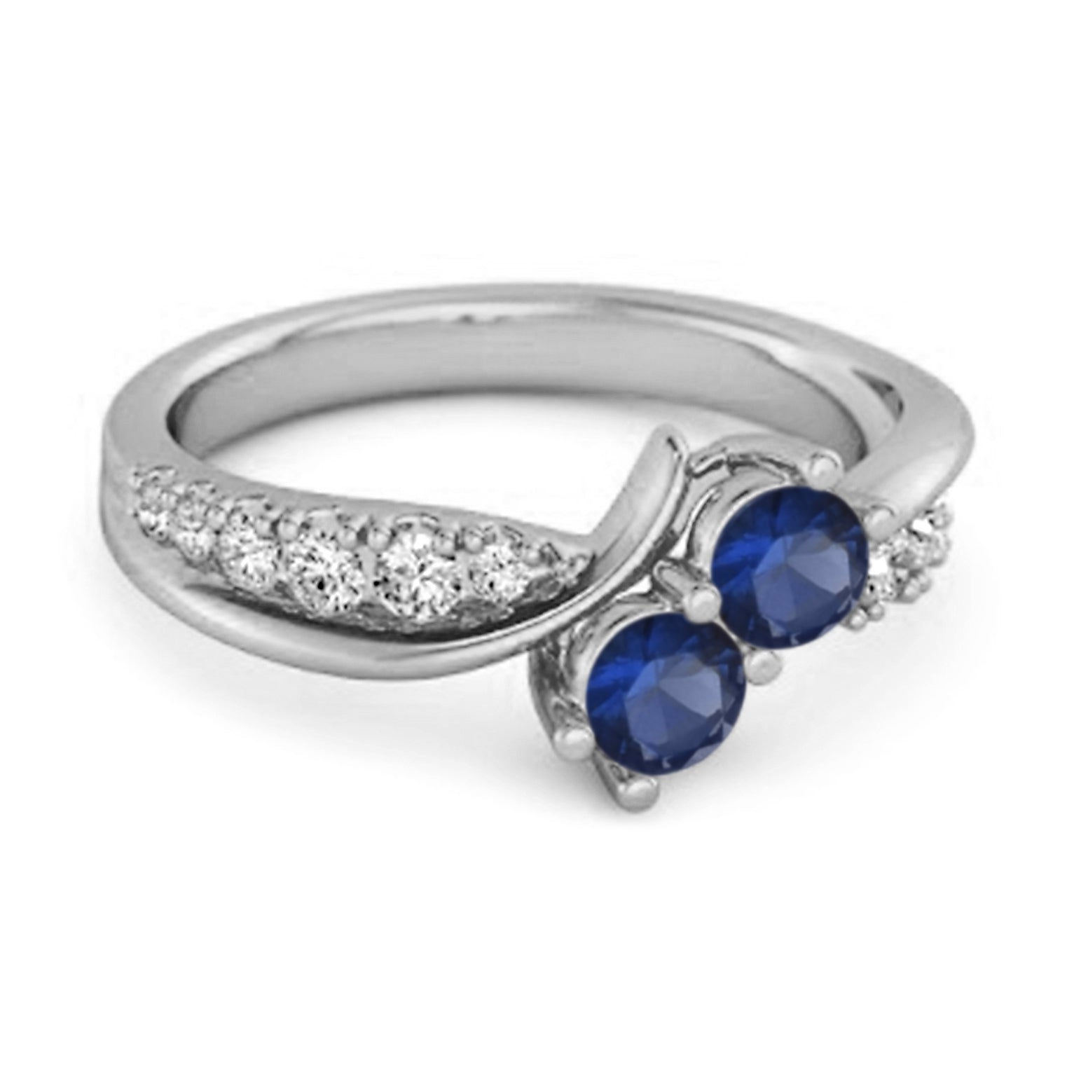 blue sapphire ring