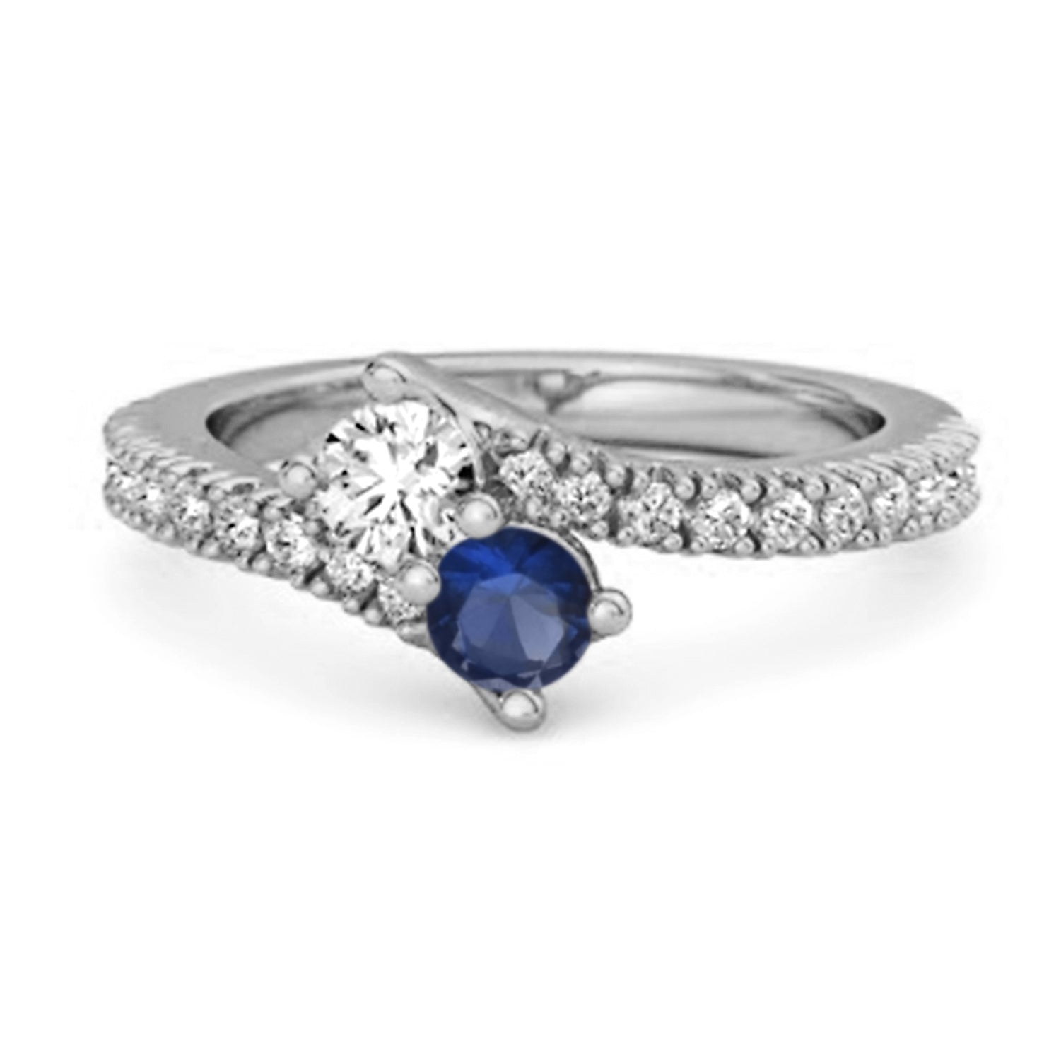 blue sapphire ring