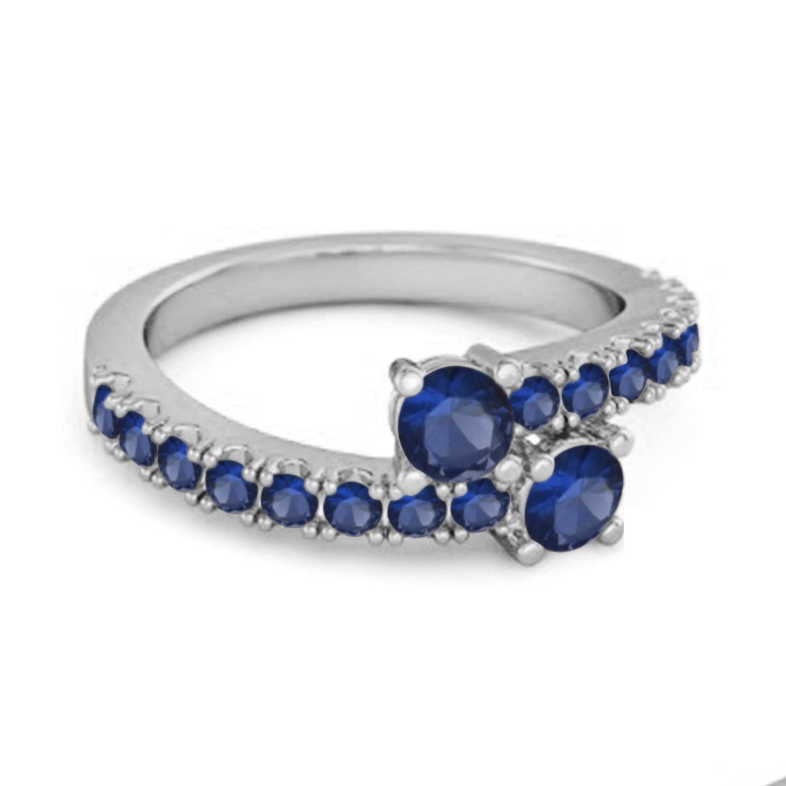 blue sapphire ring
