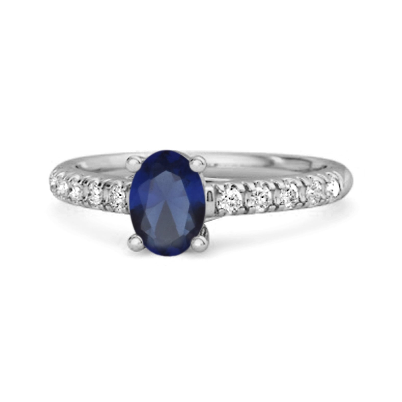 blue sapphire ring
