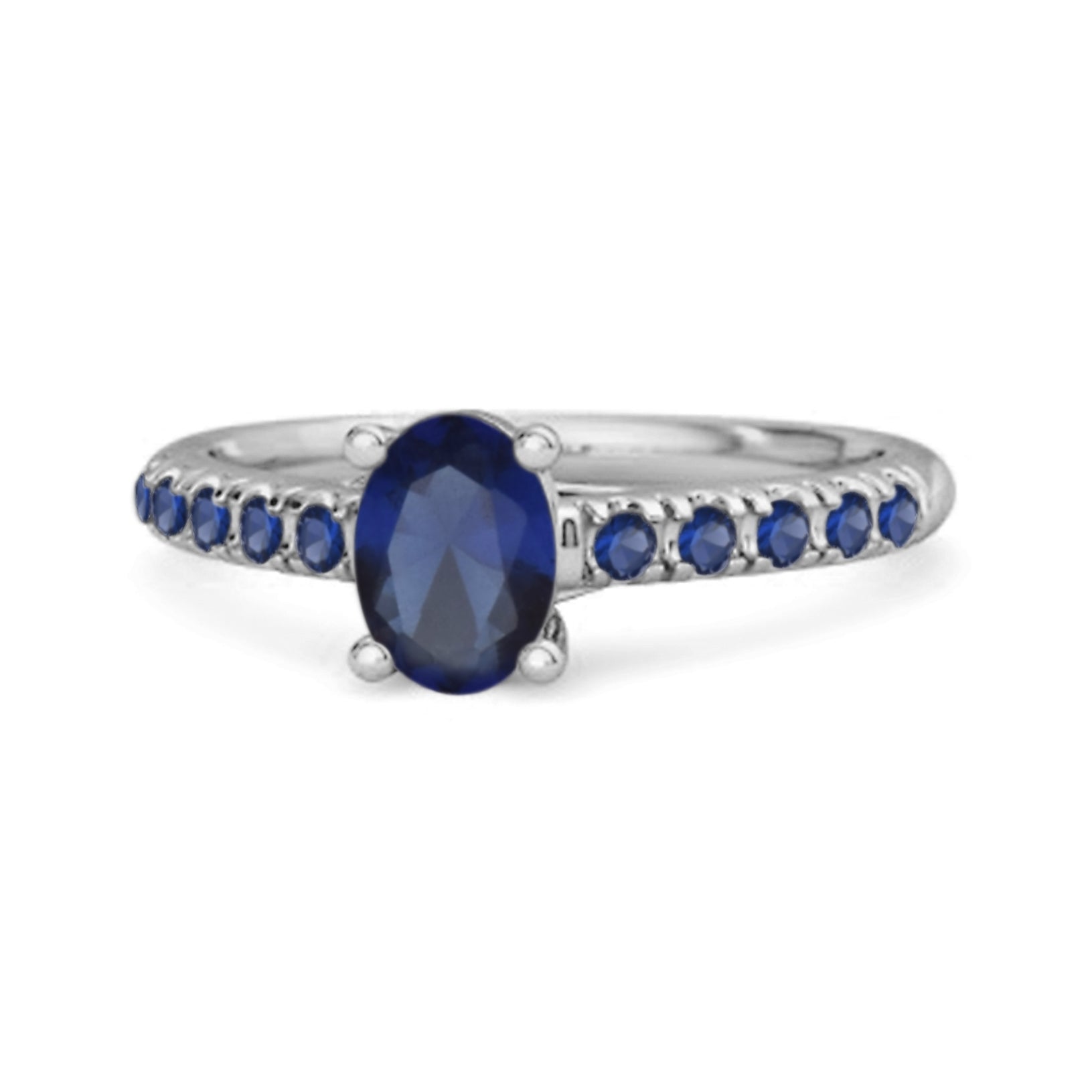 blue sapphire ring