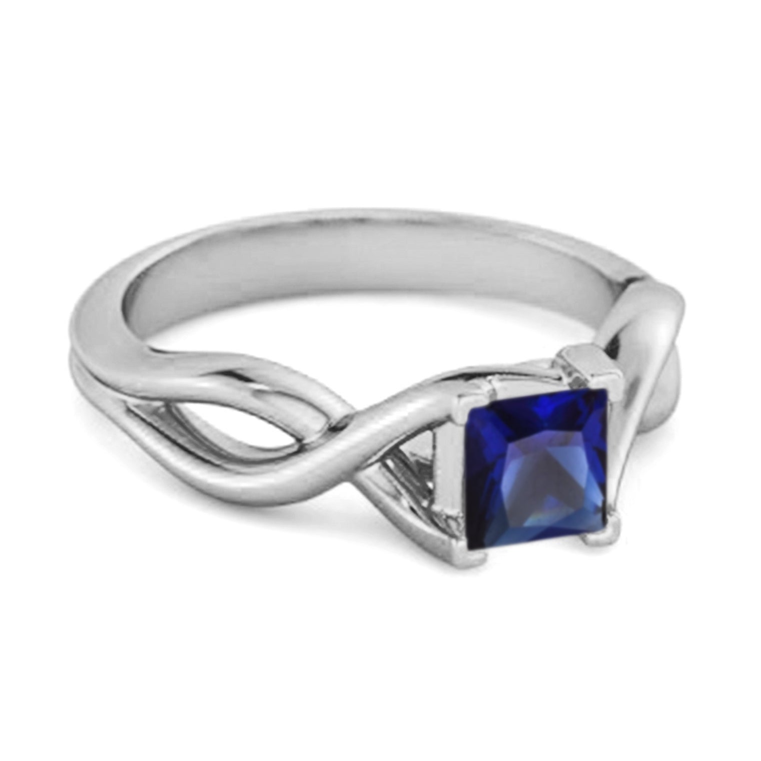 blue sapphire ring