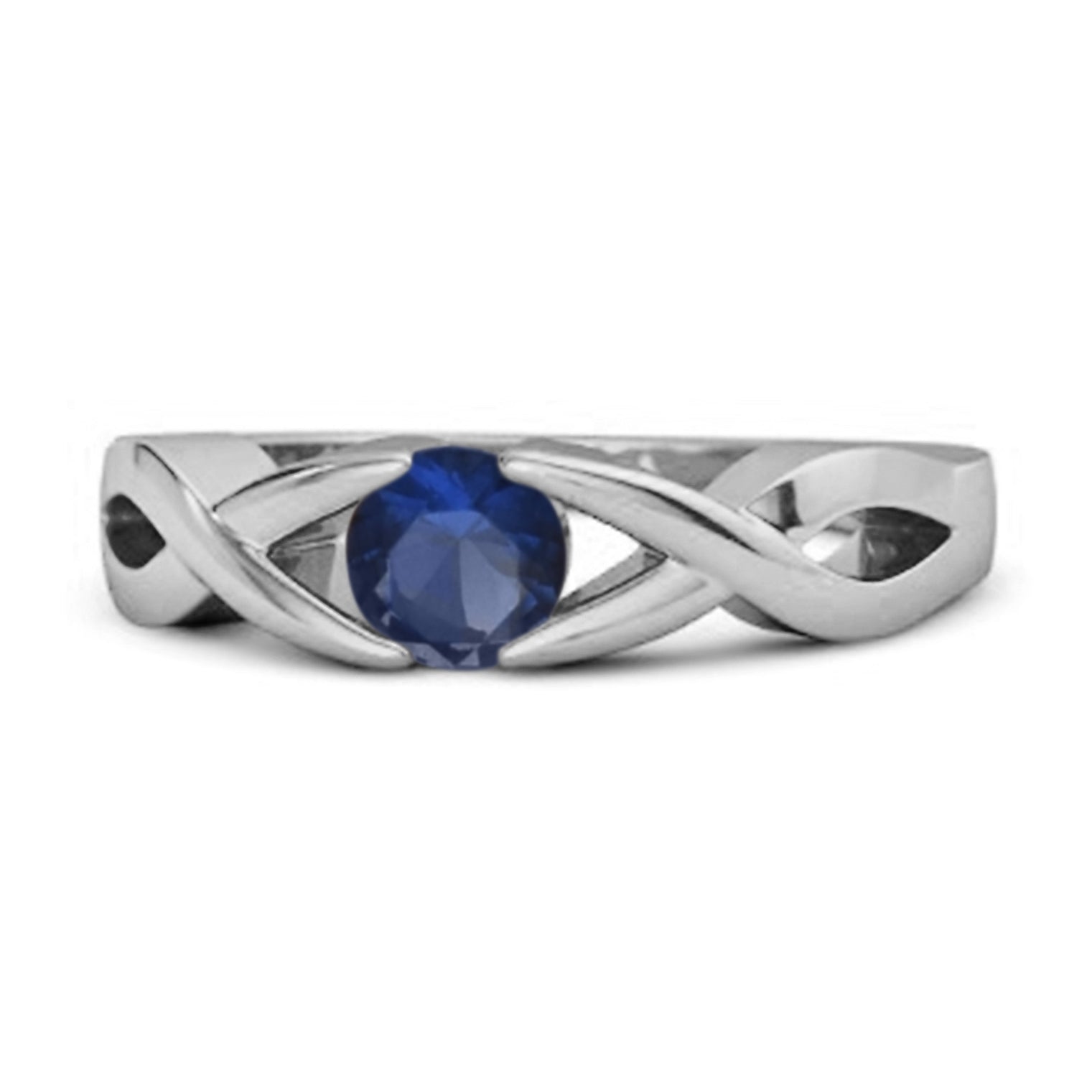 blue sapphire ring