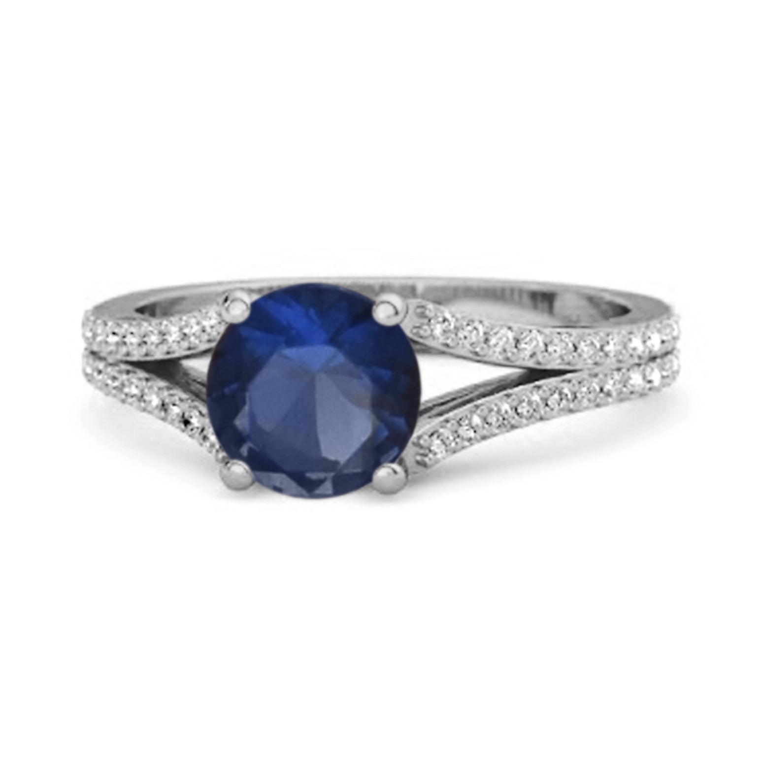blue sapphire ring