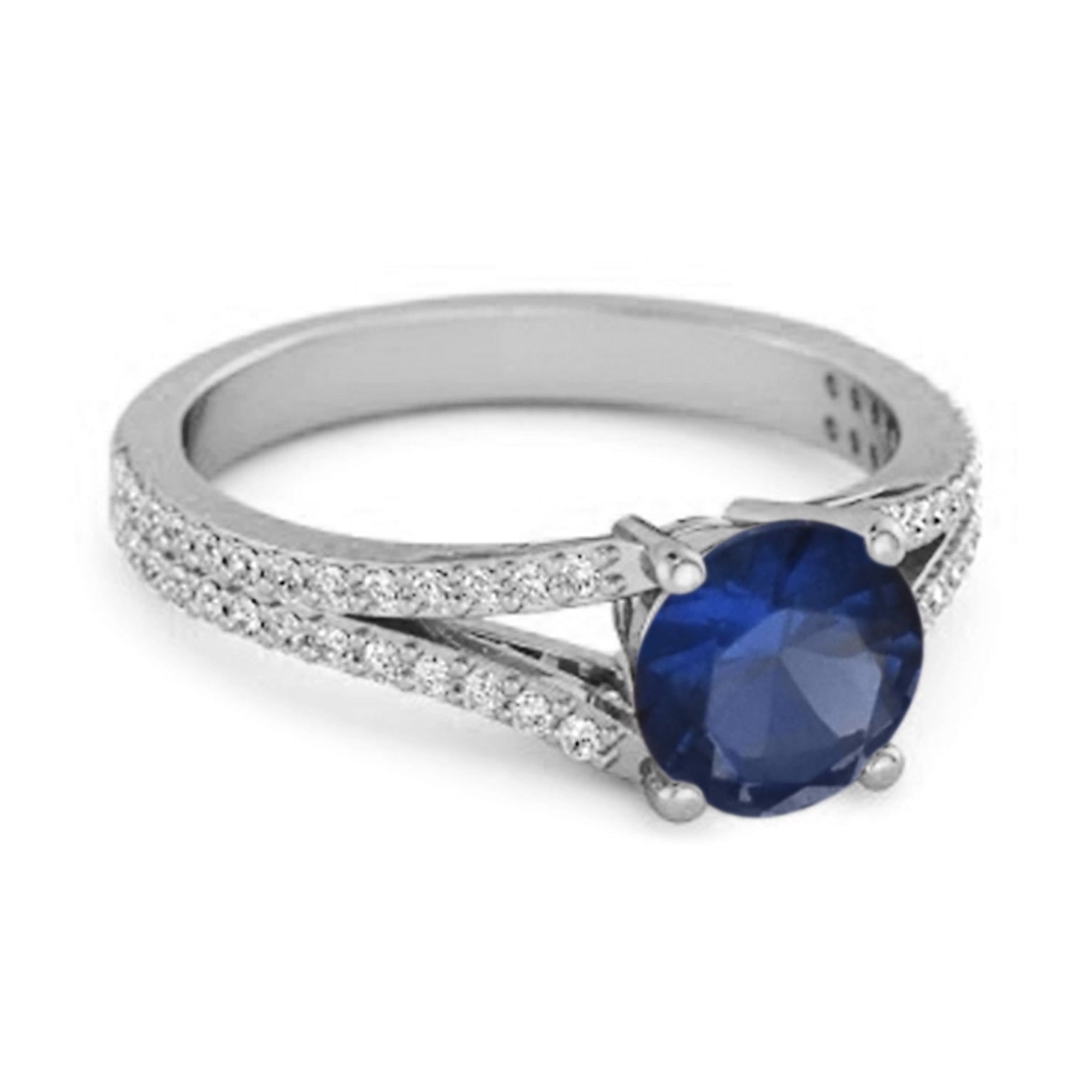 blue sapphire ring