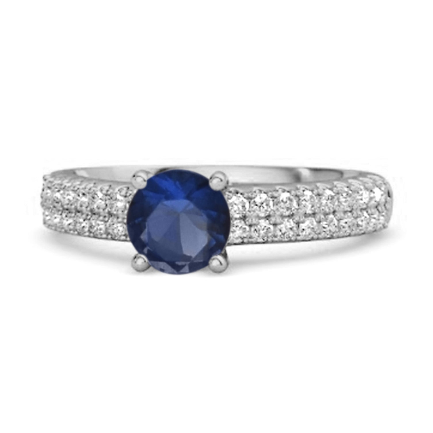 blue sapphire ring