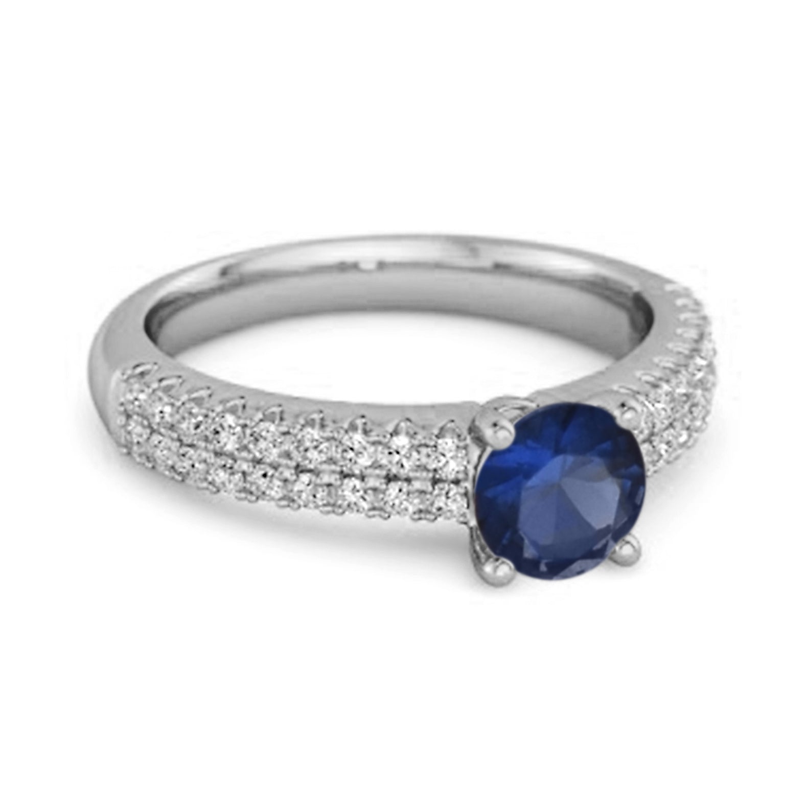 blue sapphire ring