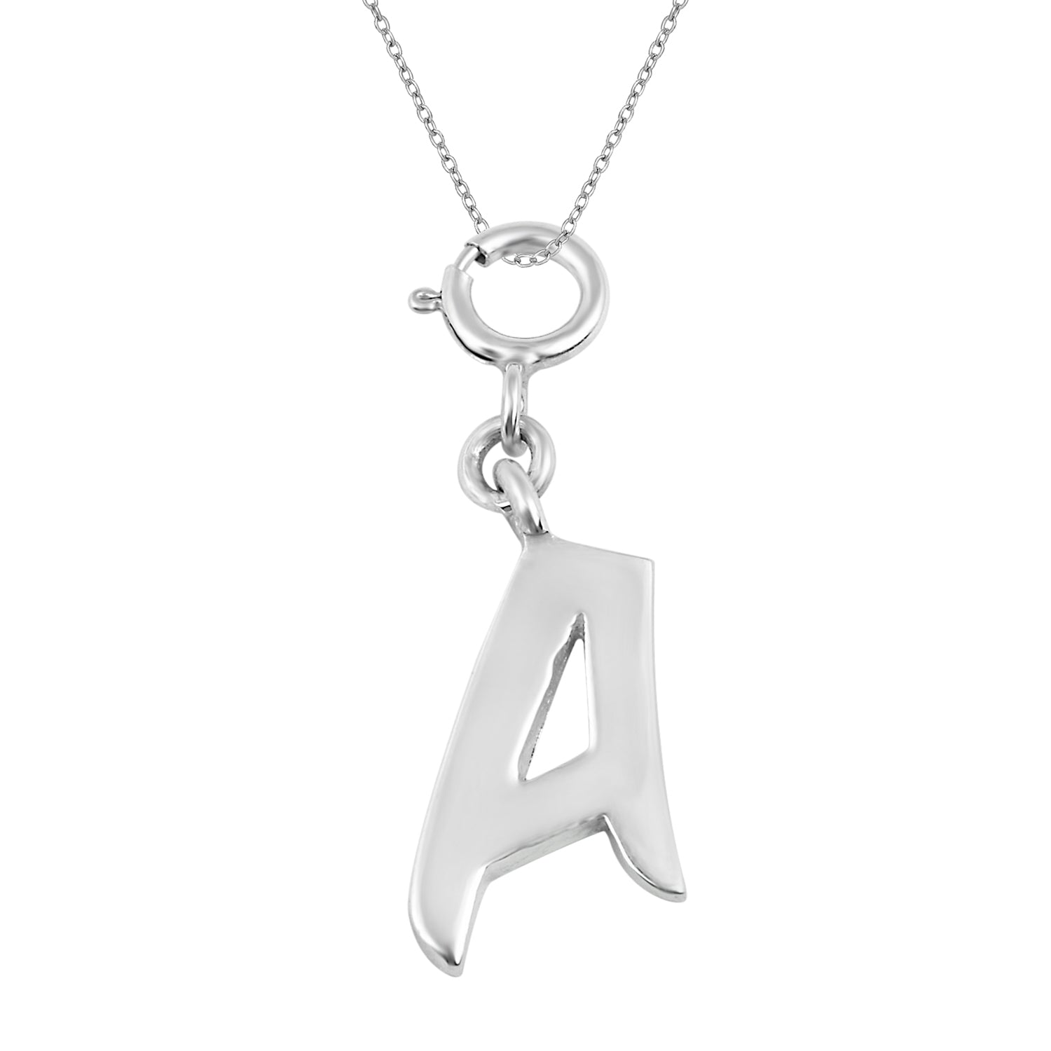 Ciondolo con lettera personalizzata - Argento Sterling