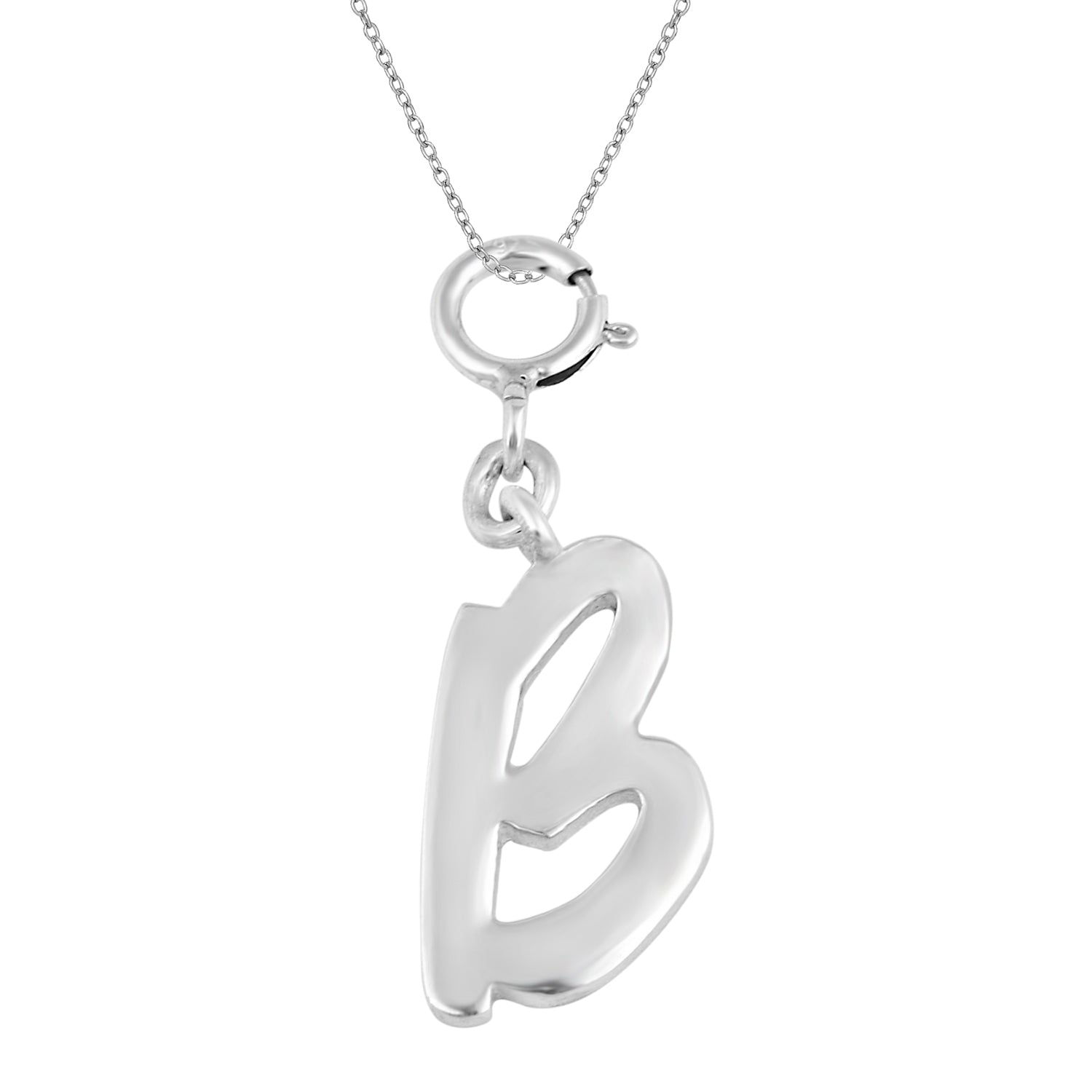 Ciondolo con lettera personalizzata - Argento Sterling