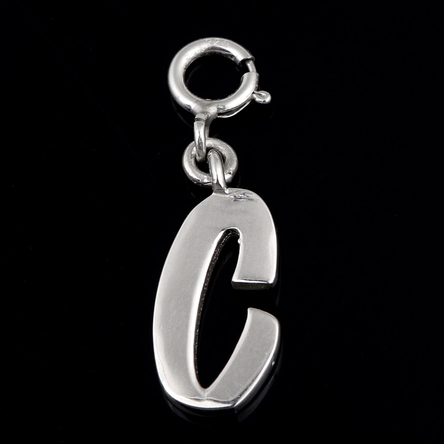 Ciondolo con lettera personalizzata - Argento Sterling