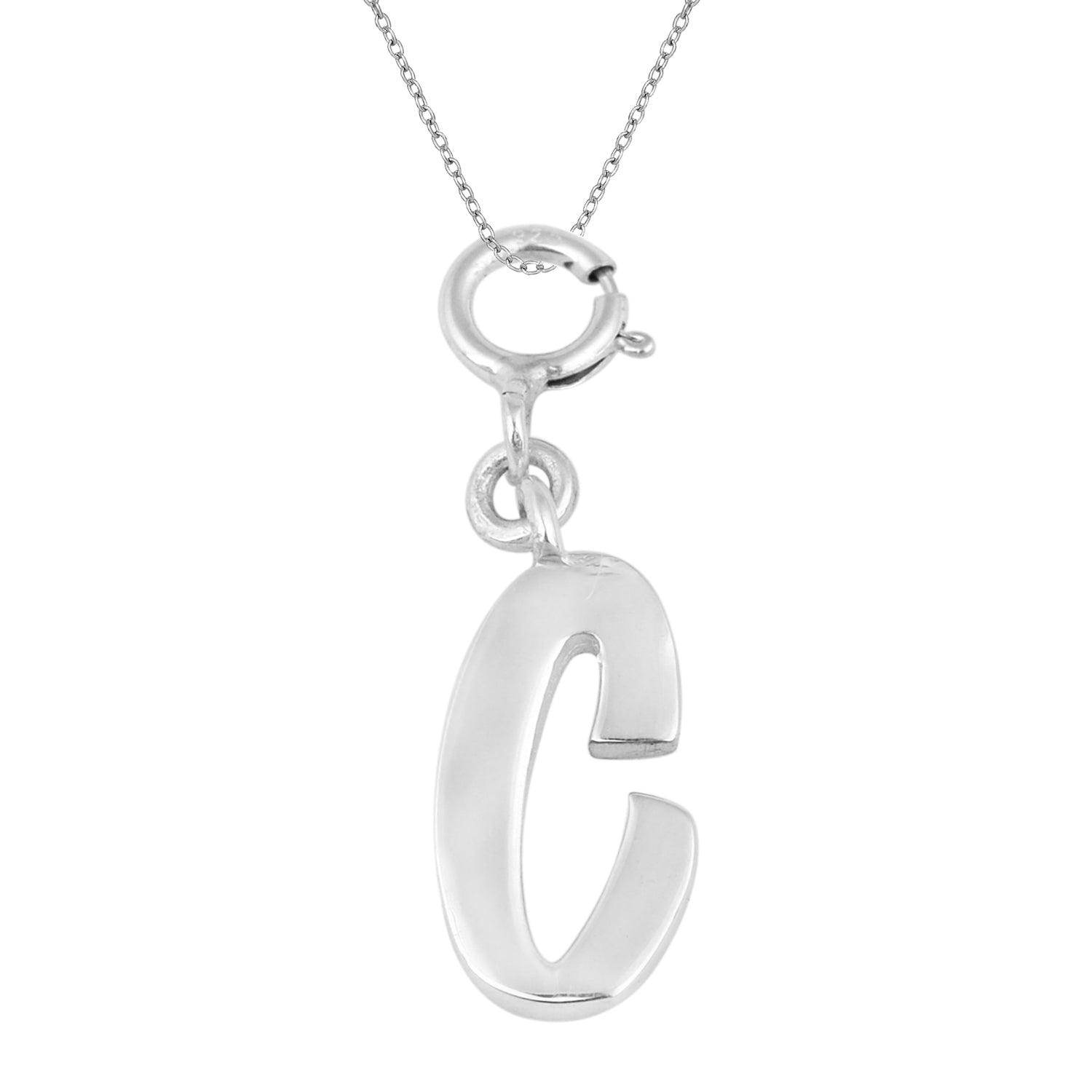 Ciondolo con lettera personalizzata - Argento Sterling
