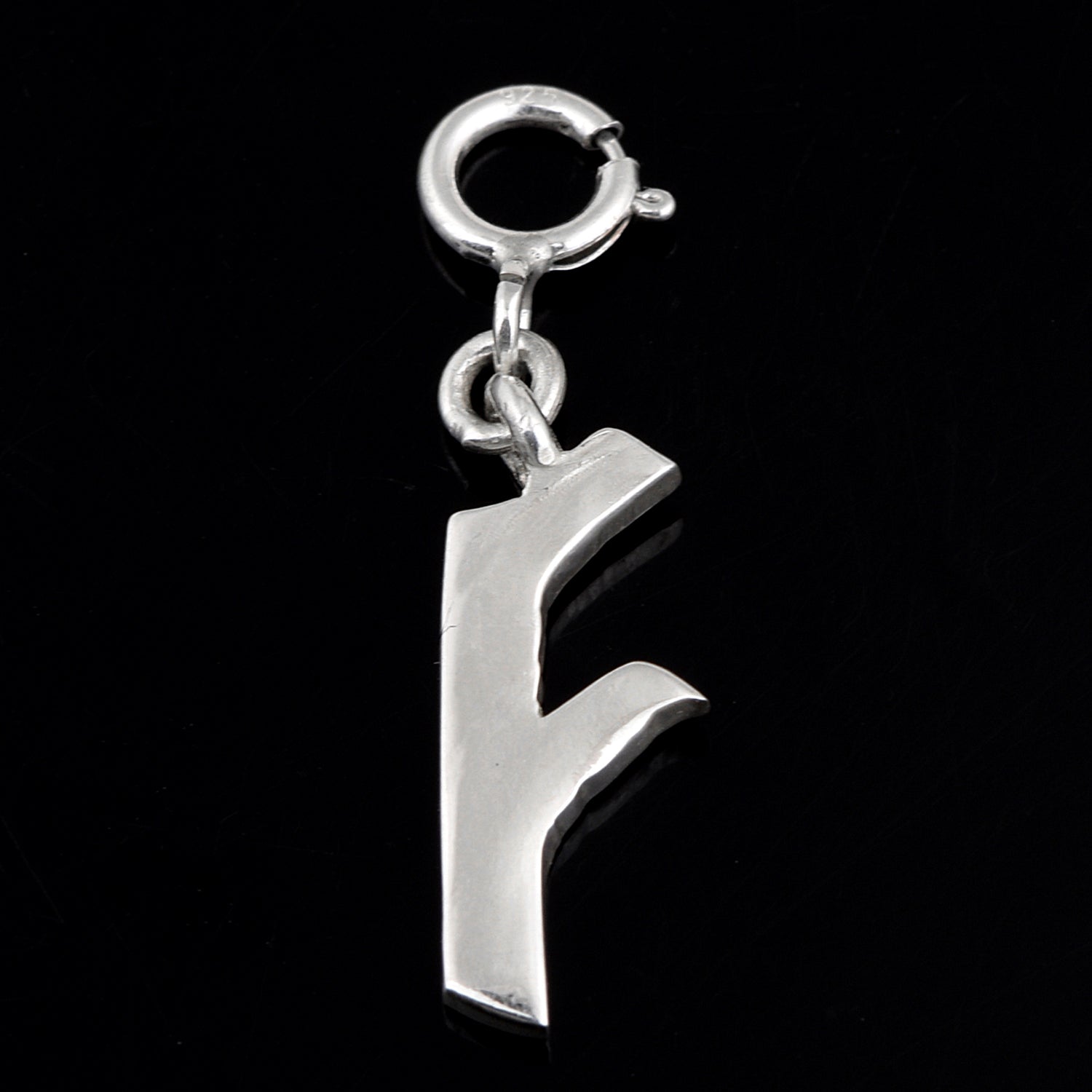 Ciondolo con lettera personalizzata - Argento Sterling
