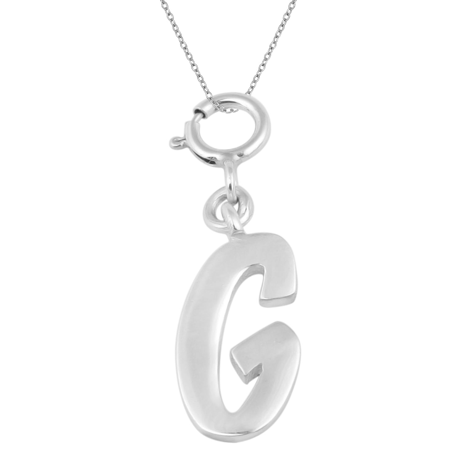 Ciondolo con lettera personalizzata - Argento Sterling