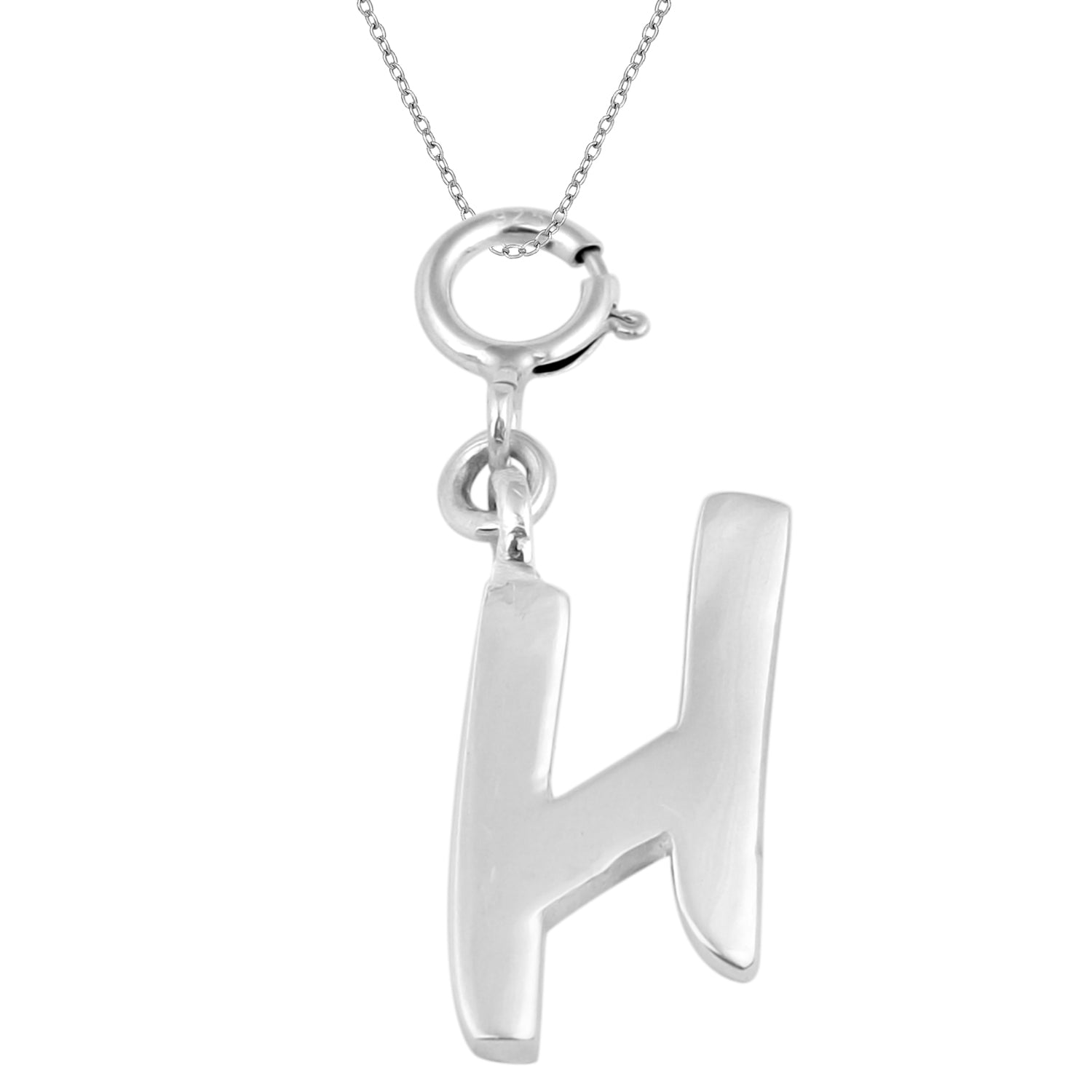 Ciondolo con lettera personalizzata - Argento Sterling