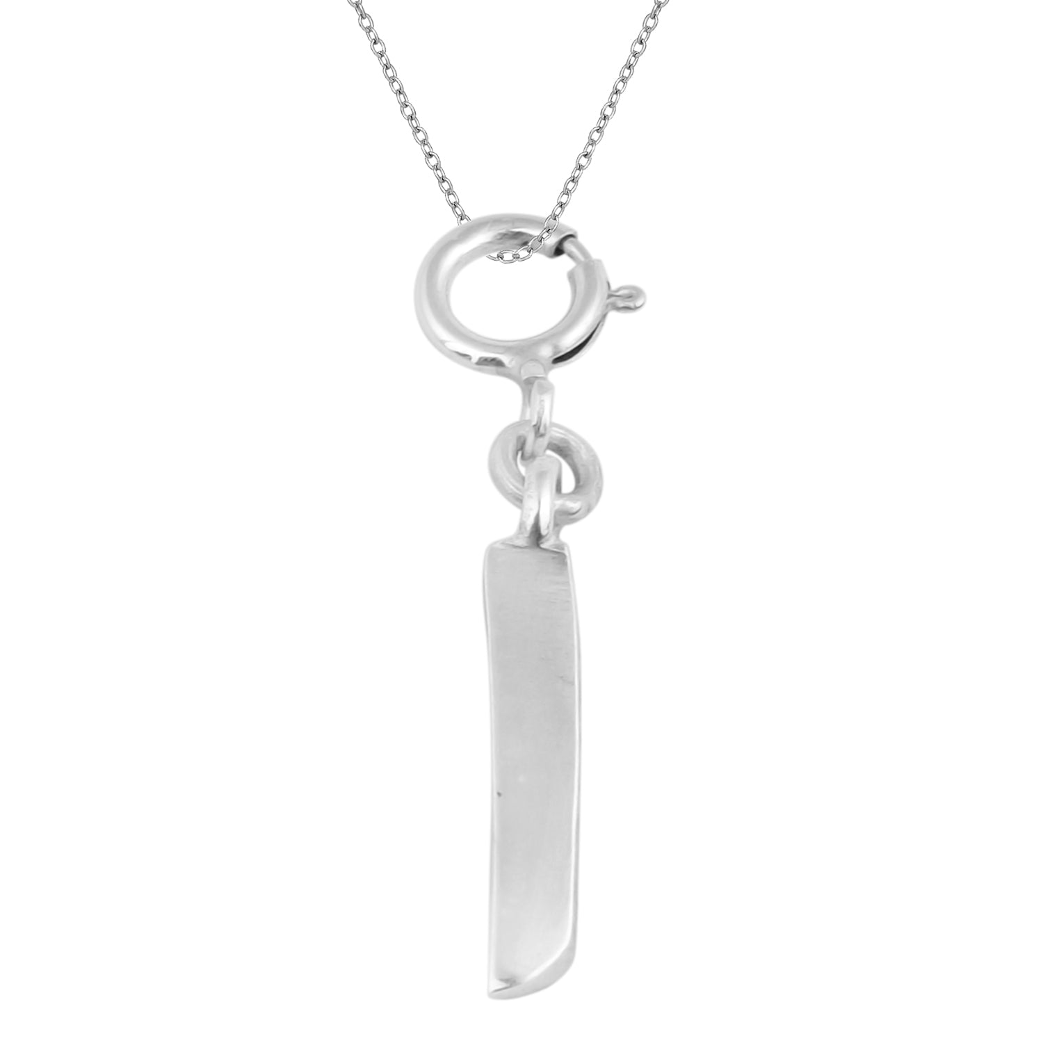 Ciondolo con lettera personalizzata - Argento Sterling