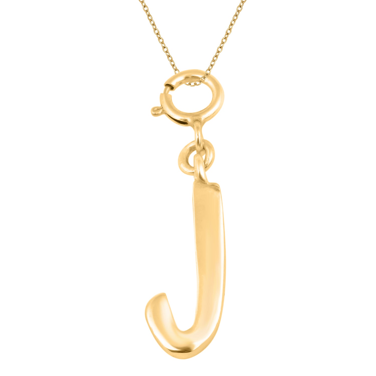 Personalized Letter Pendant - Gold Vermeil