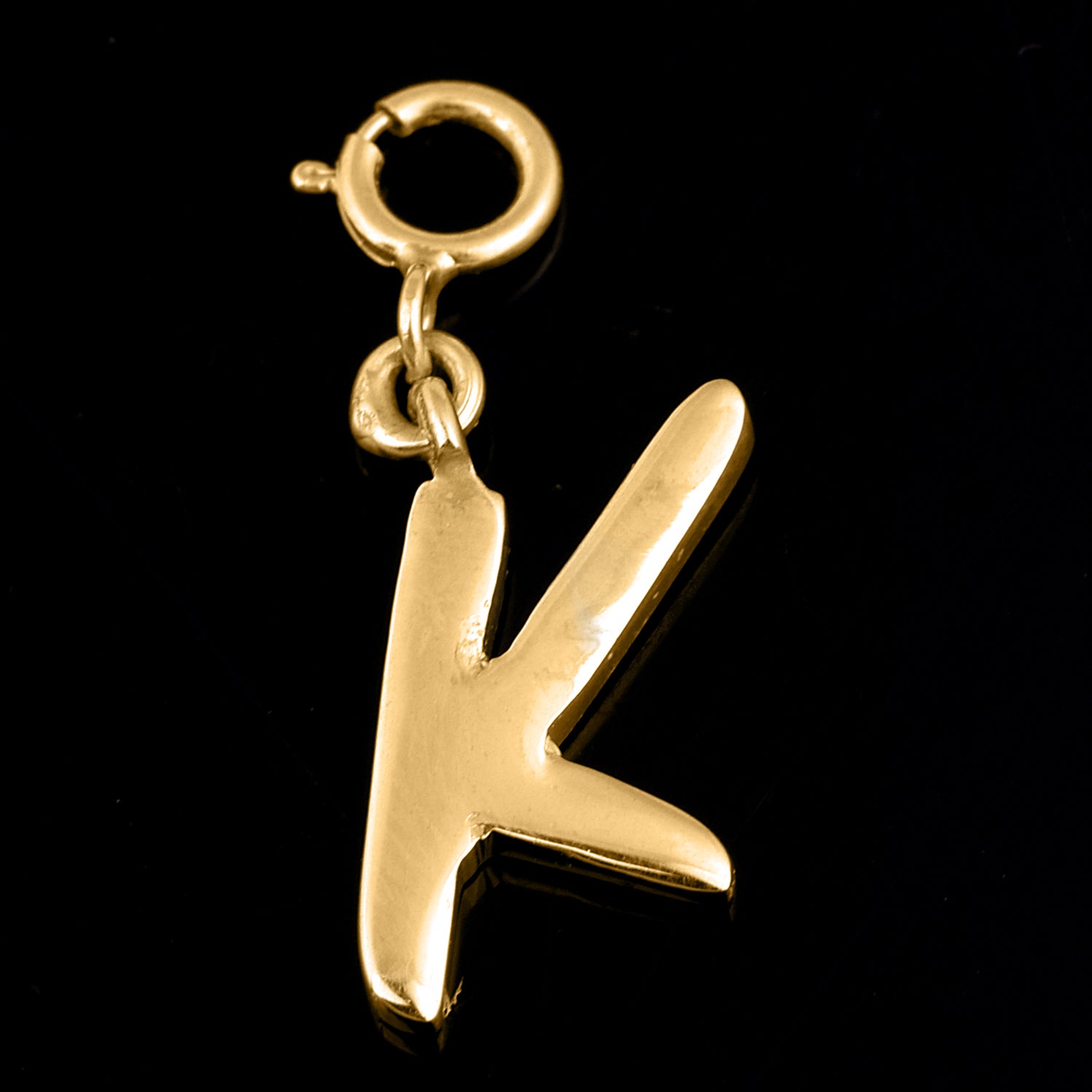 Personalized Letter Pendant - Gold Vermeil