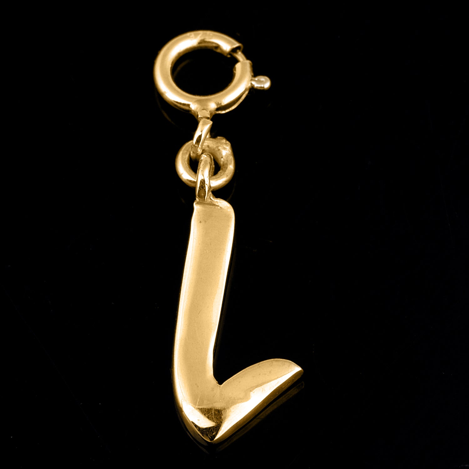 Personalized Letter Pendant - Gold Vermeil