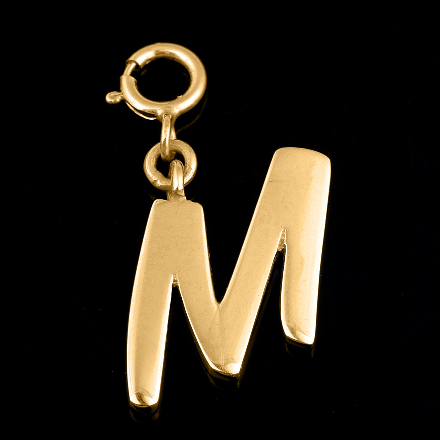 Personalized Letter Pendant - Gold Vermeil