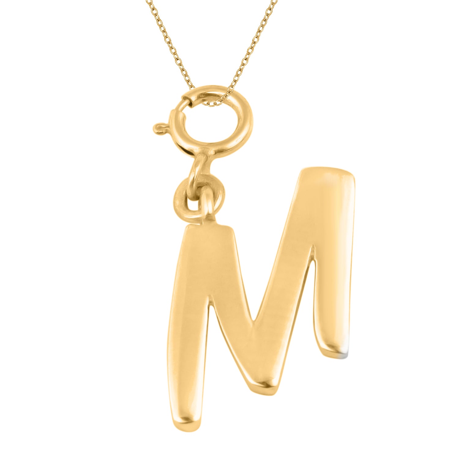 Personalized Letter Pendant - Gold Vermeil
